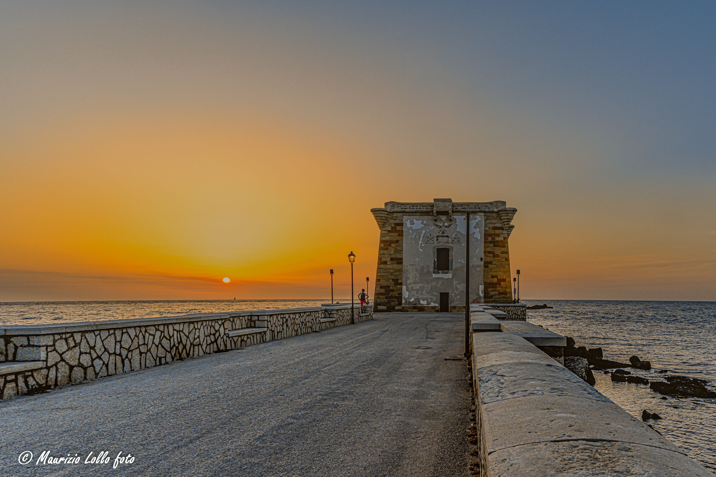stretching at Ligny Tower