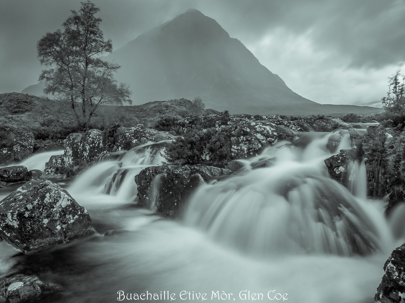 Buachaille Etive Mòr B/N