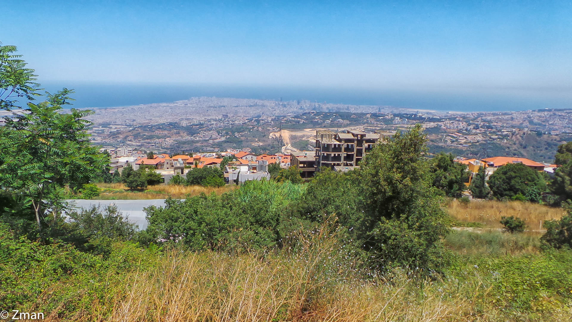 Beirut from The Mountains