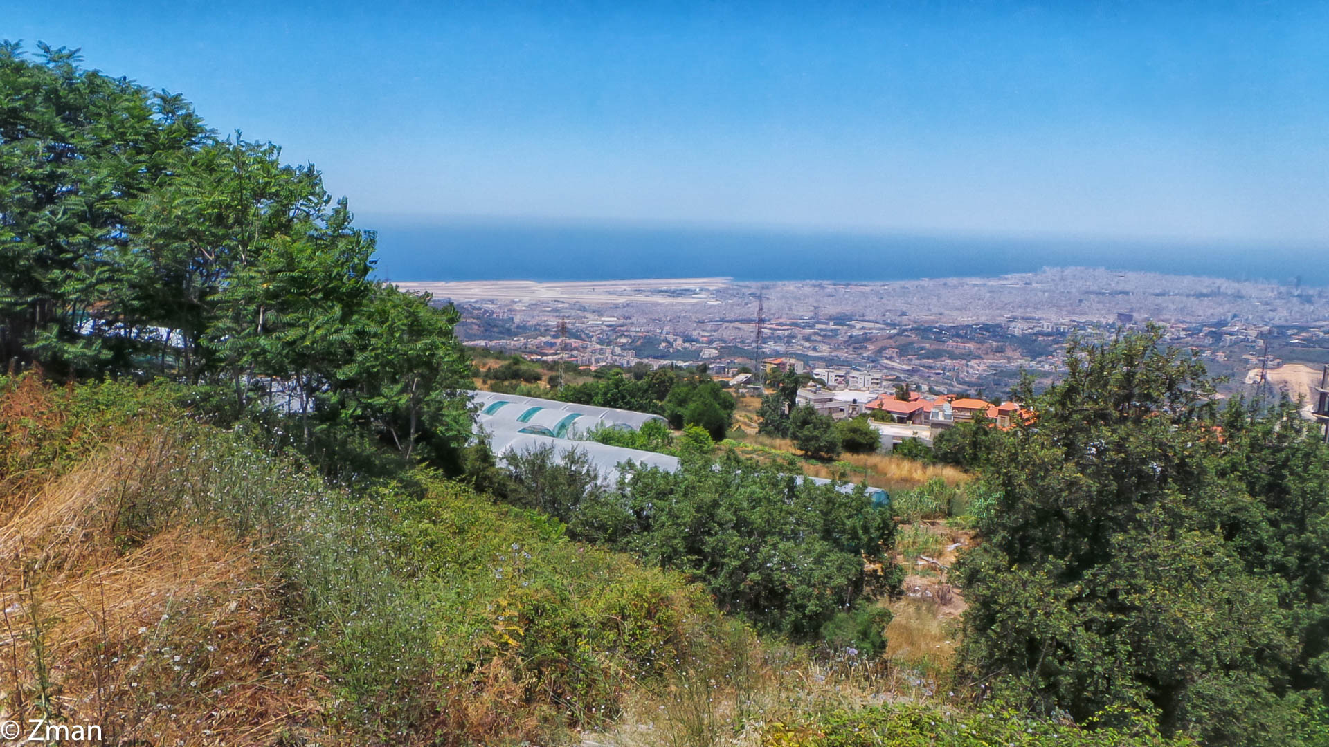 Beirut from The Mountains