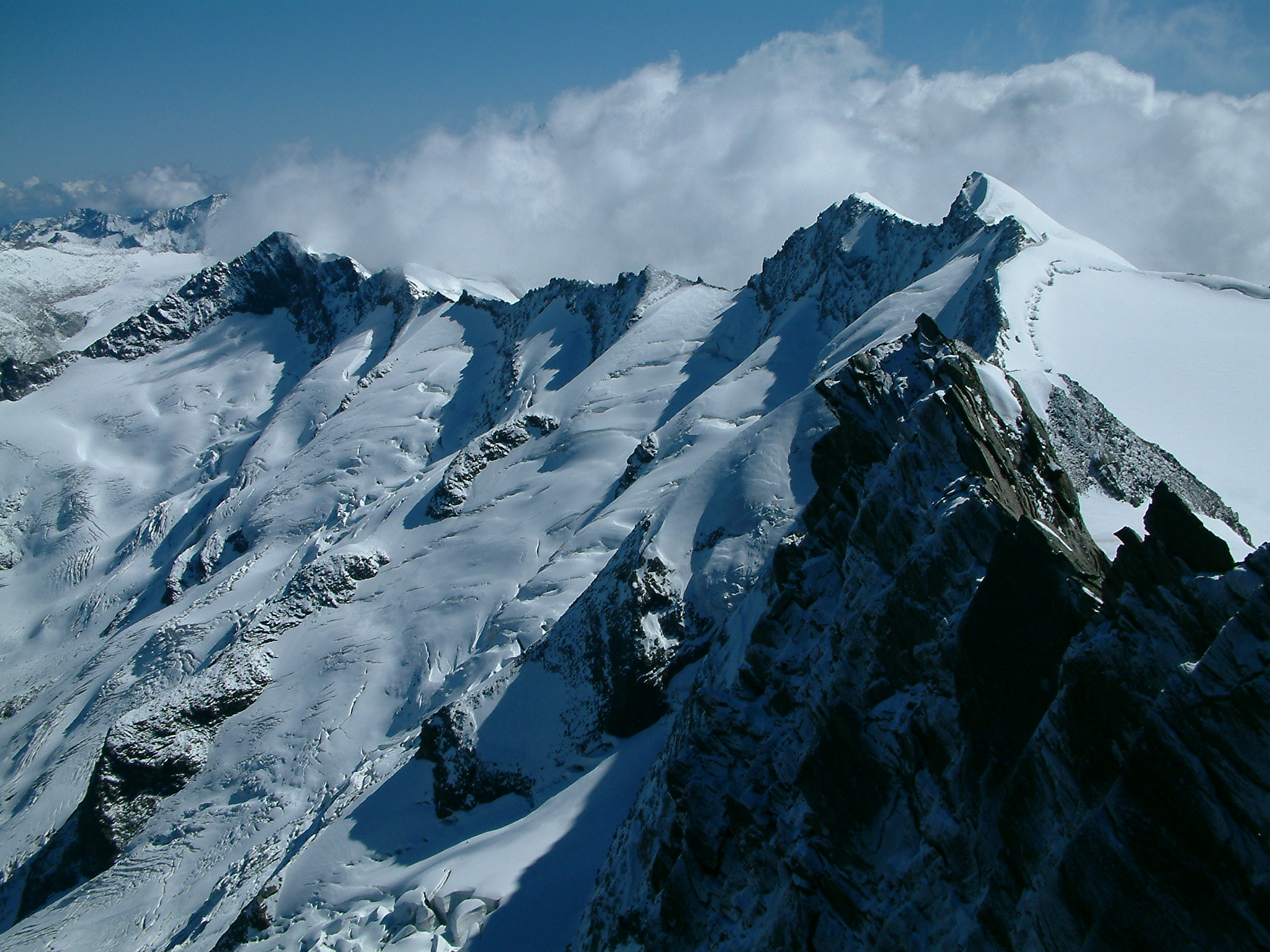 Towards the Grossvenediger (Peak of the Three Lords)V.Aurina