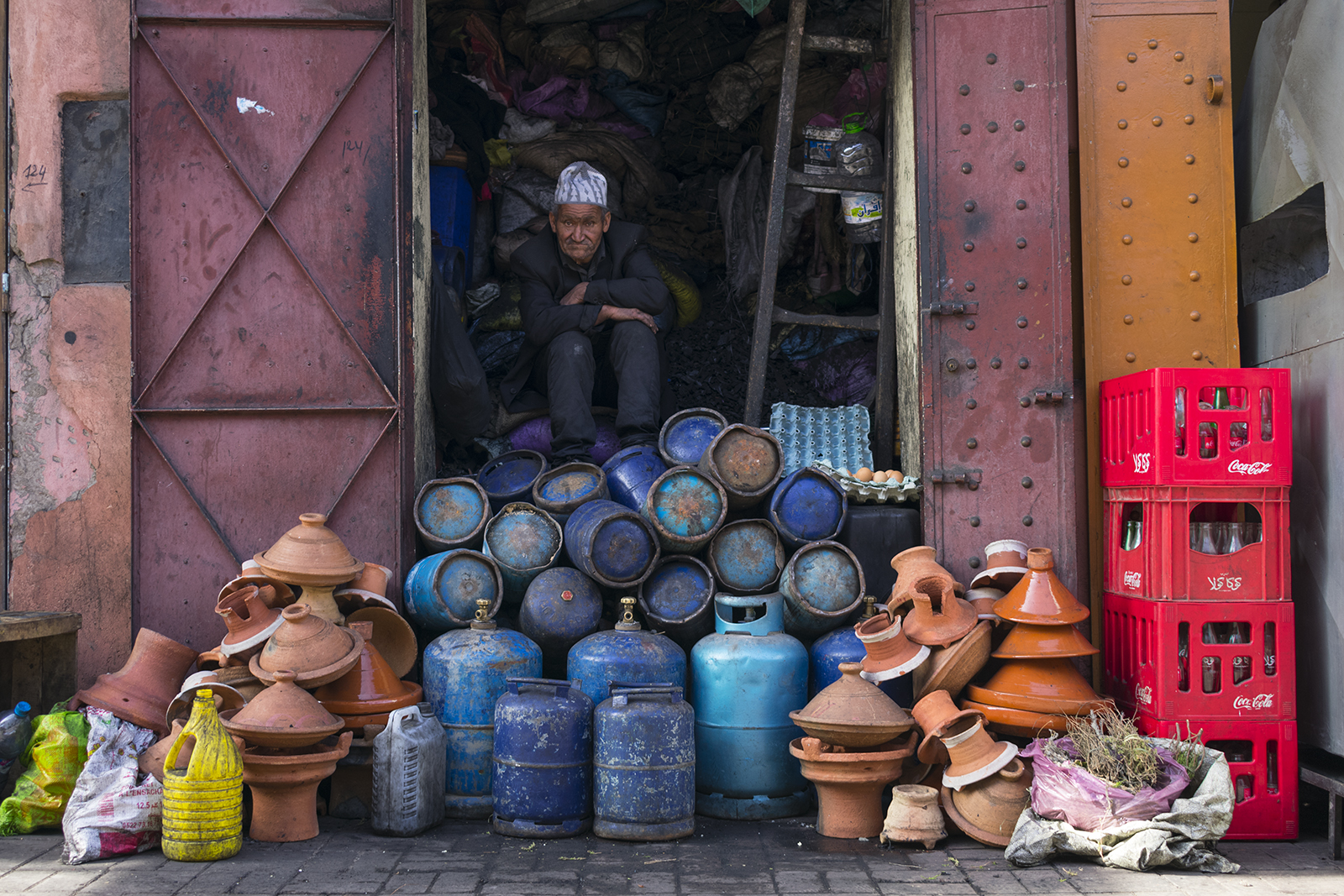 Le Vendeur de bouteilles - Marrakech