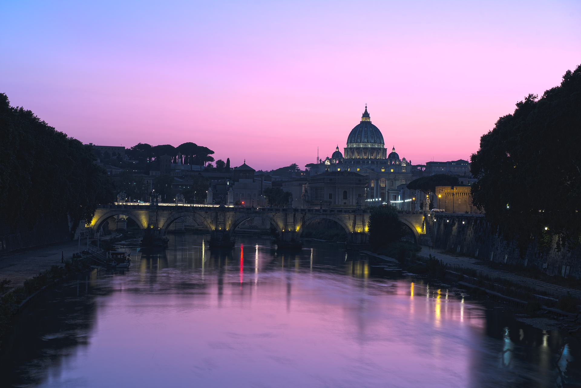 Bridge Umberto I, an ordinary day.