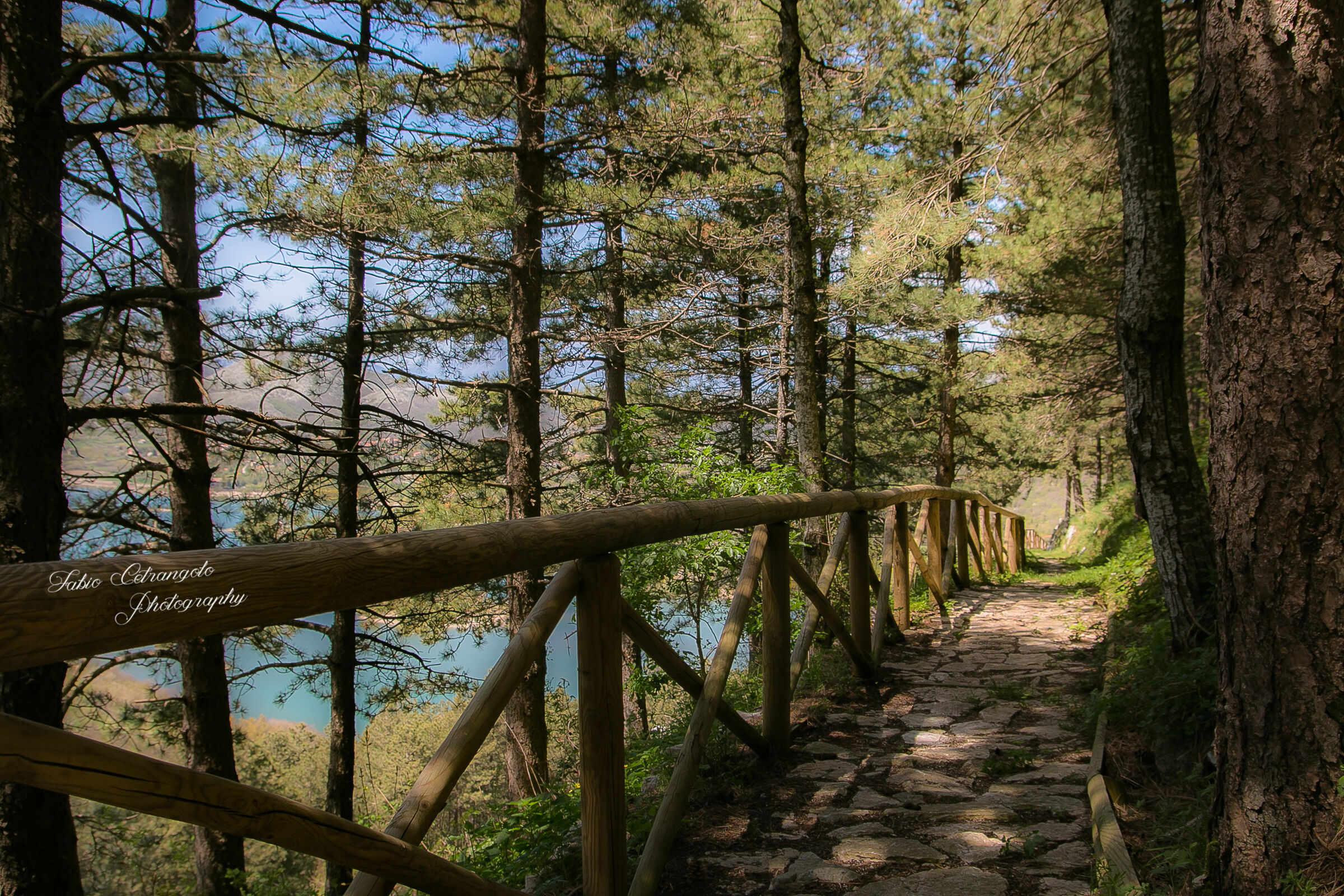 Leave the big streets, take the trails.