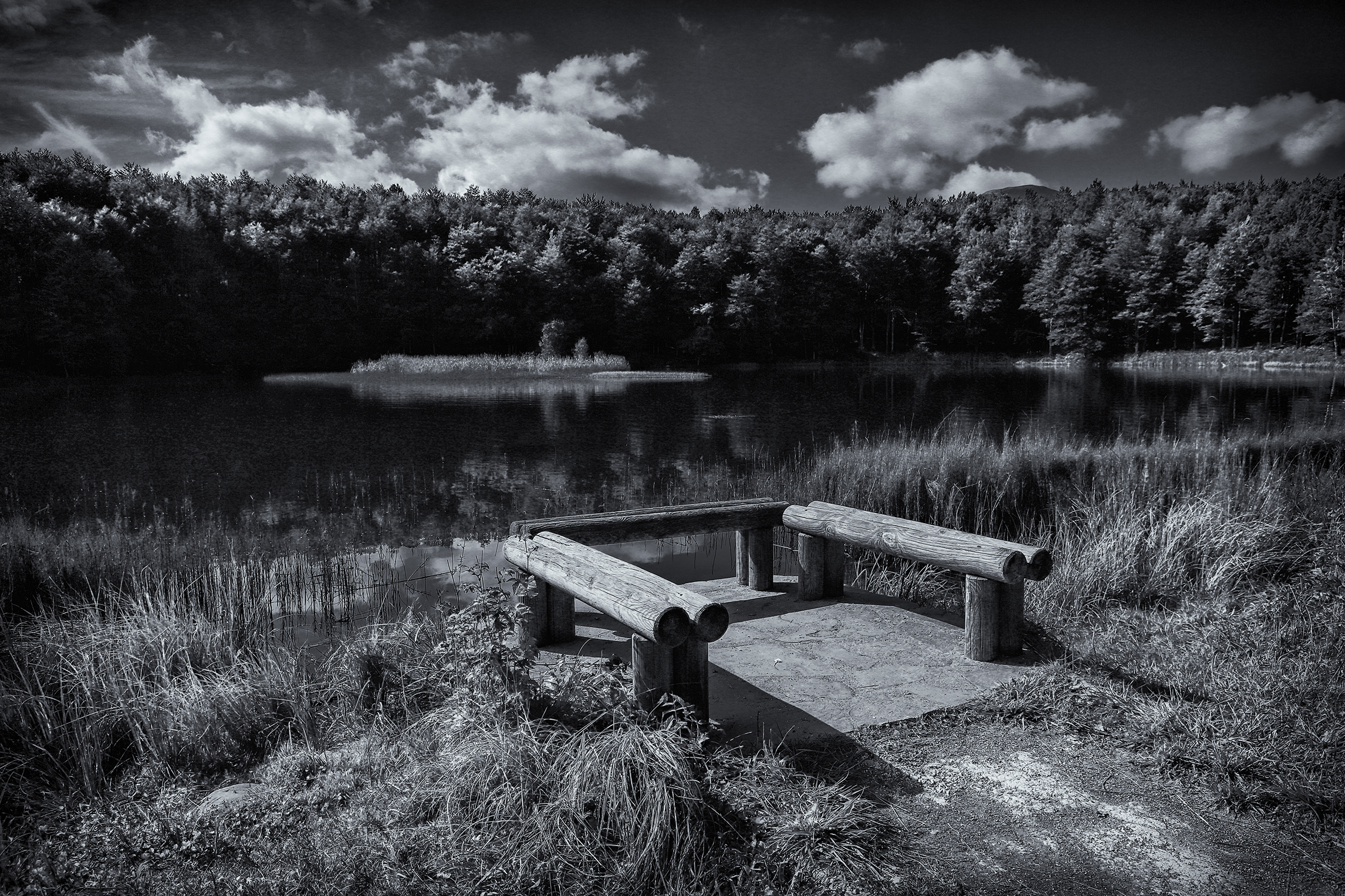 View of Lake Pranda - Cerreto Lakes