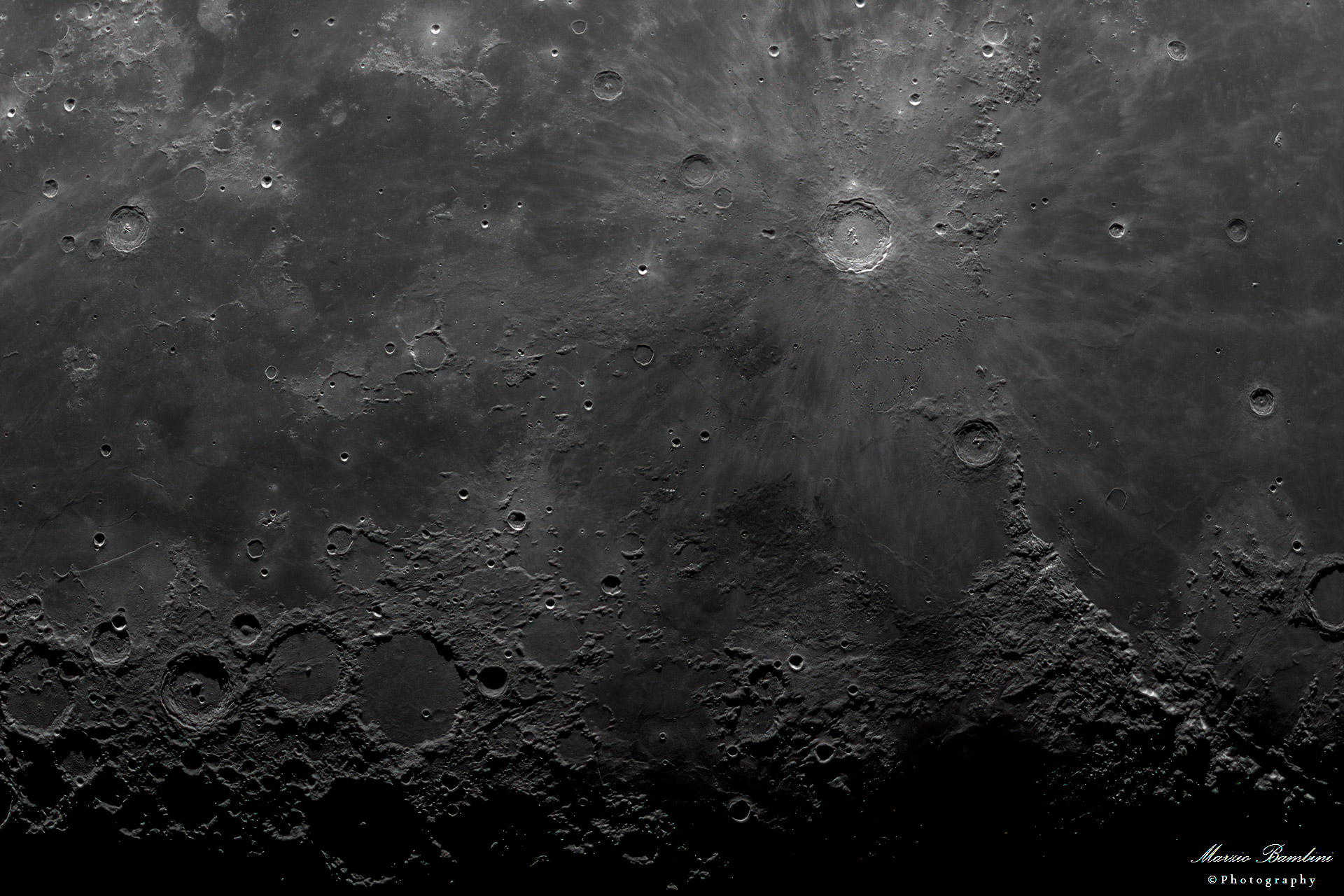 Luna: regione di Copernicus