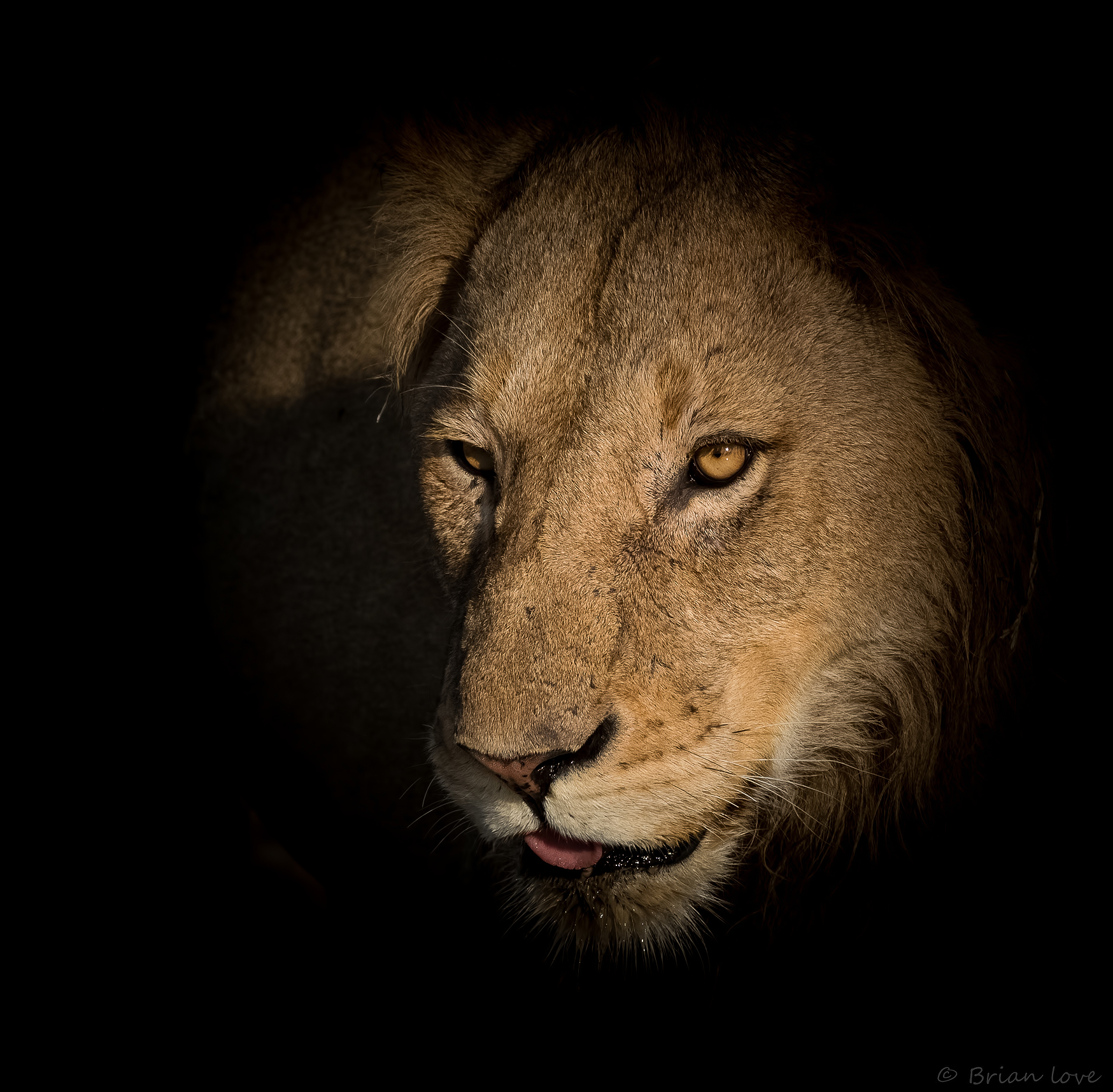 Dopo una bevanda d'acqua