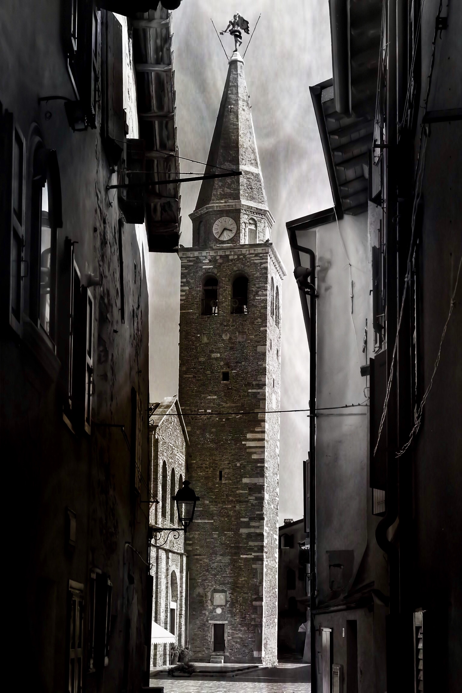 Grado. Campanile della Basilica di Sant'Eufemia.