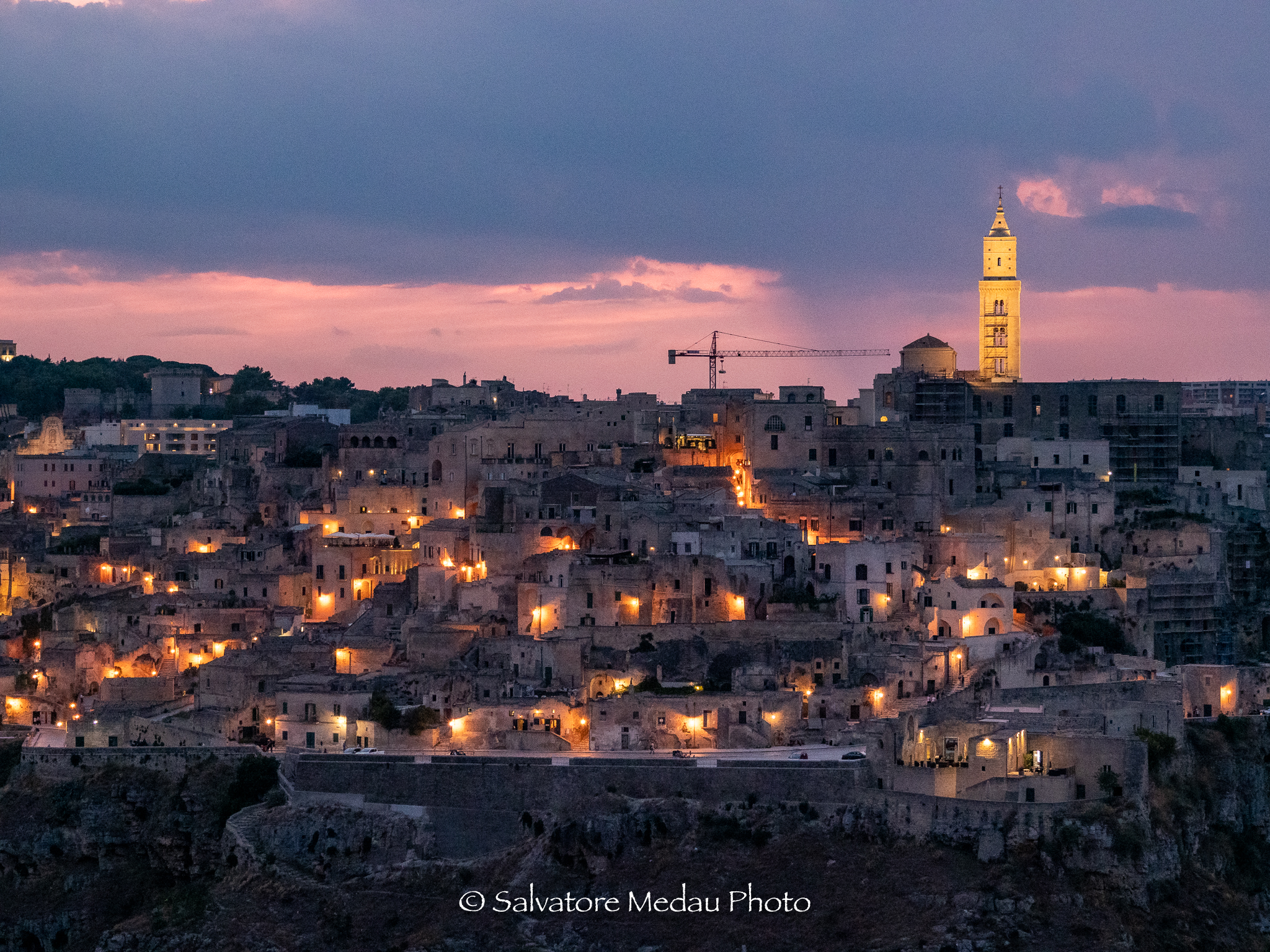 Night on Matera