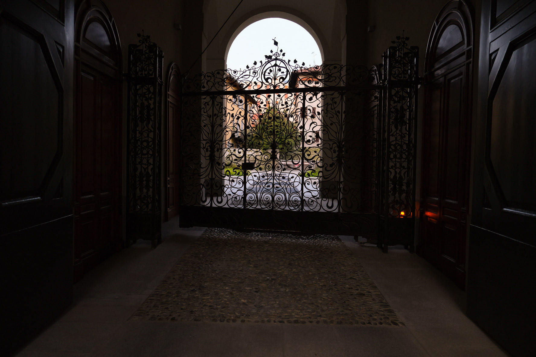 Ttree behind the Magic Gate