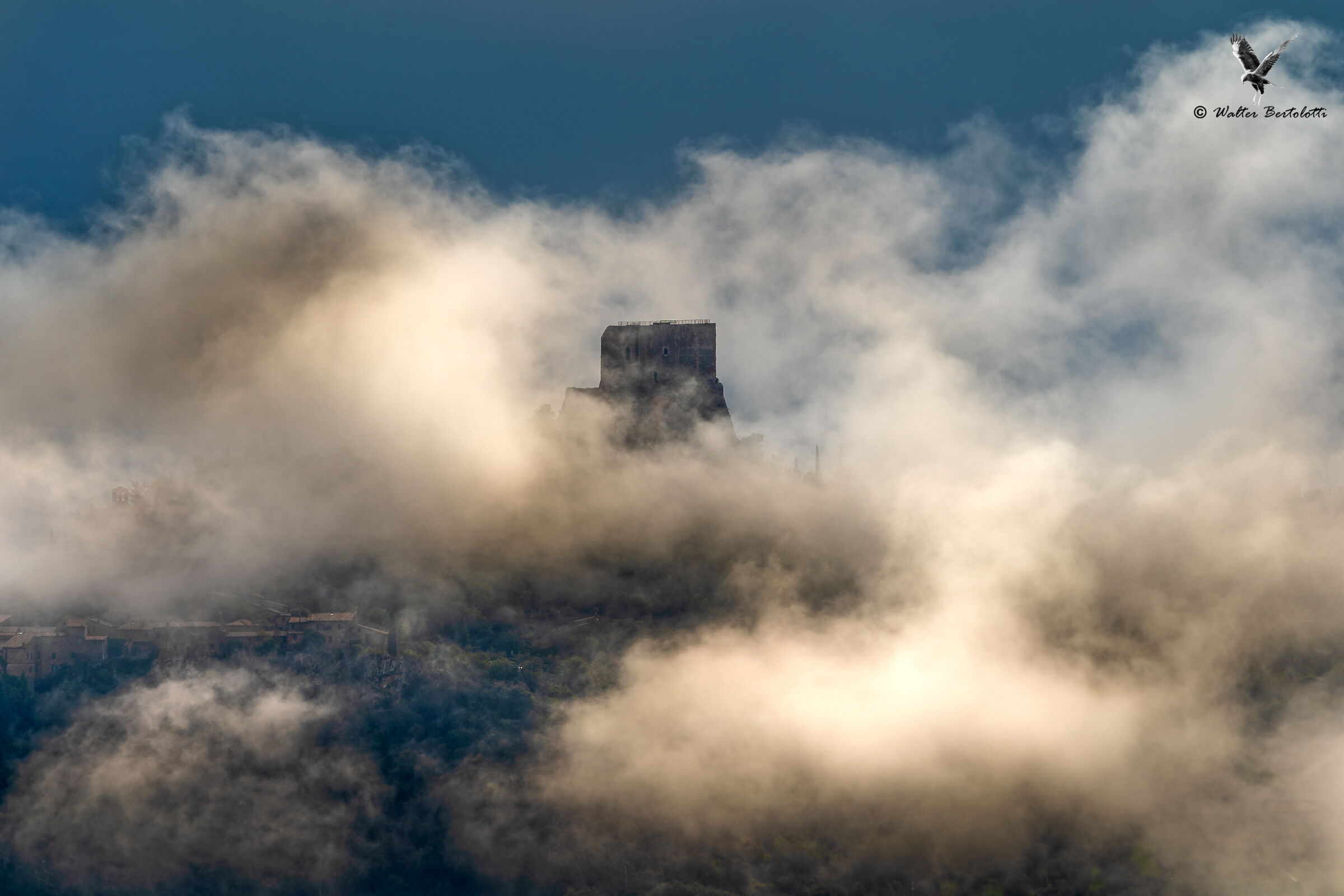 la rocca di castiglione d'orcia