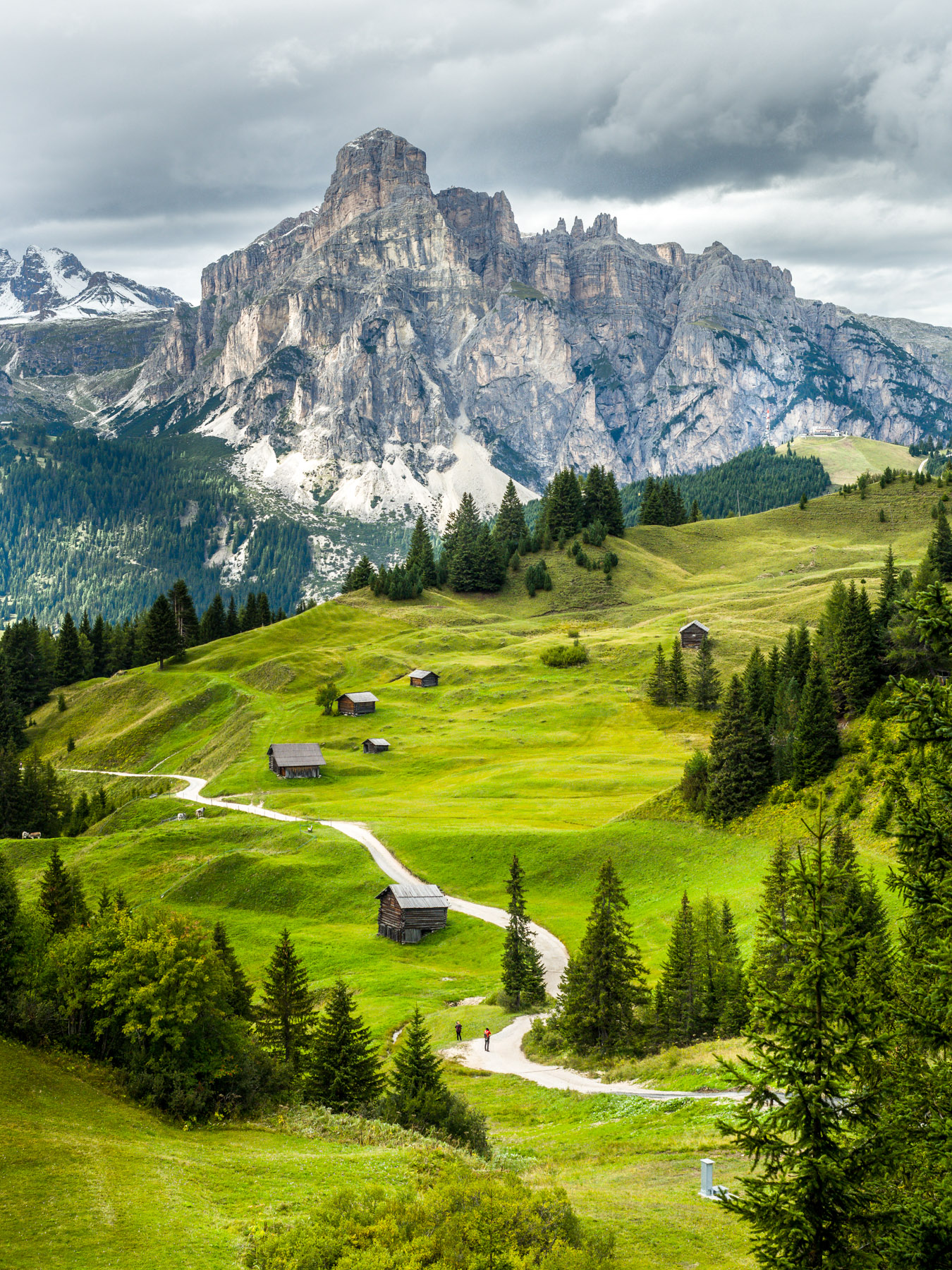 Val Badia e il Piz Boè