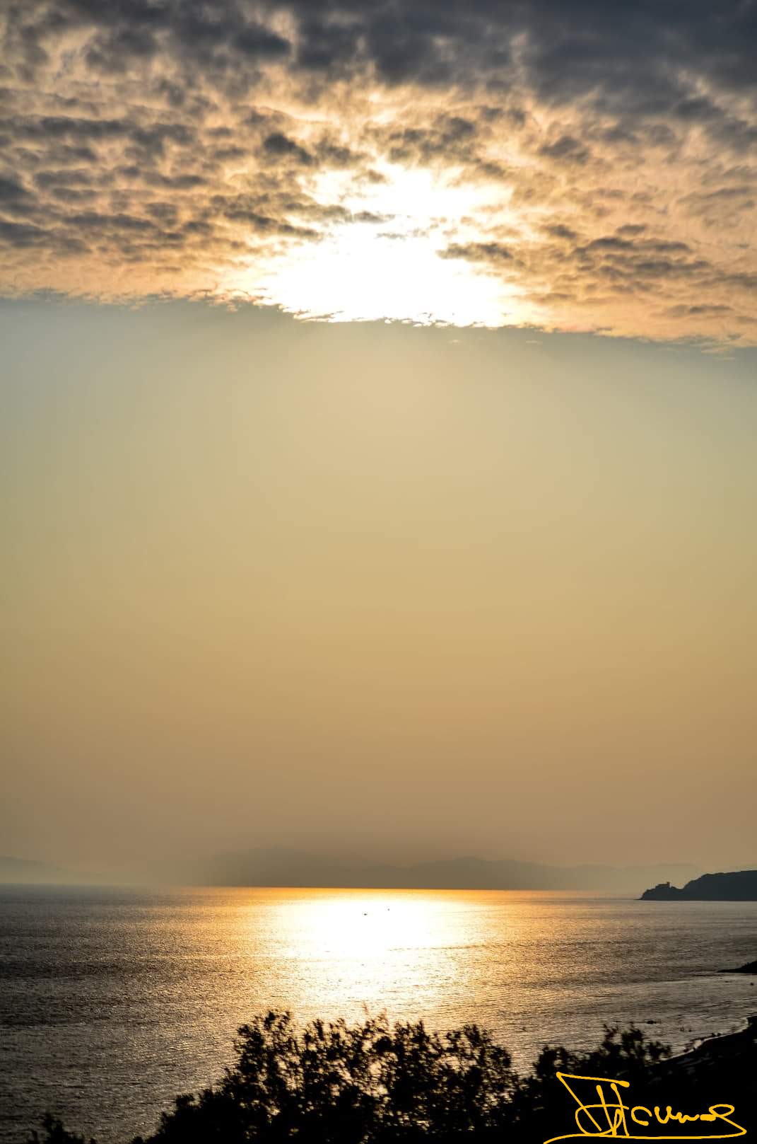 Sunset at Castiglione