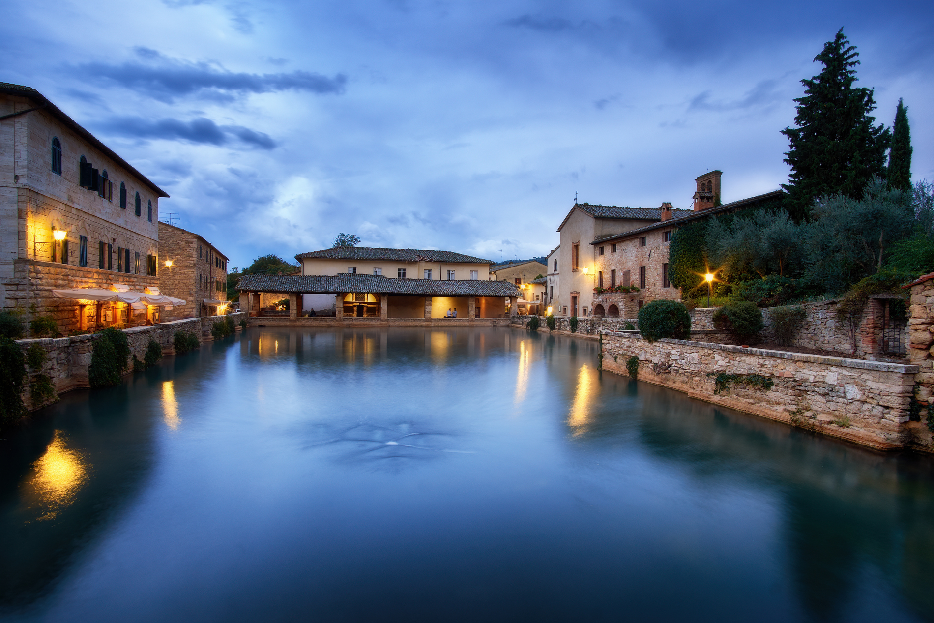 Latest lights in Bath Vignoni