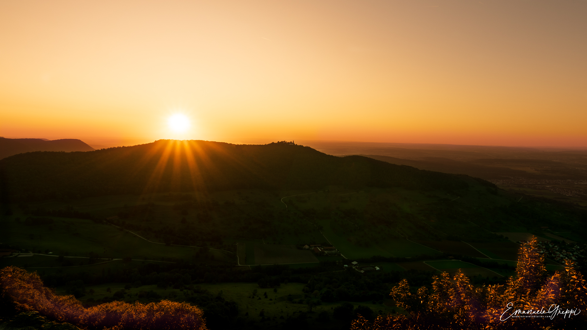 The evening gold