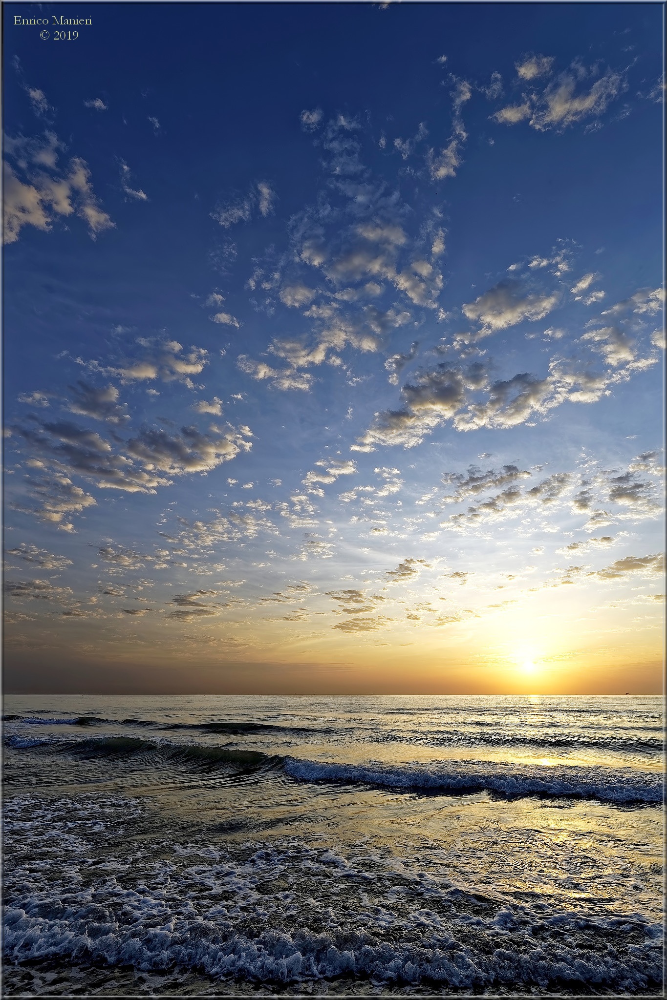 Alba sulla riviera teramana