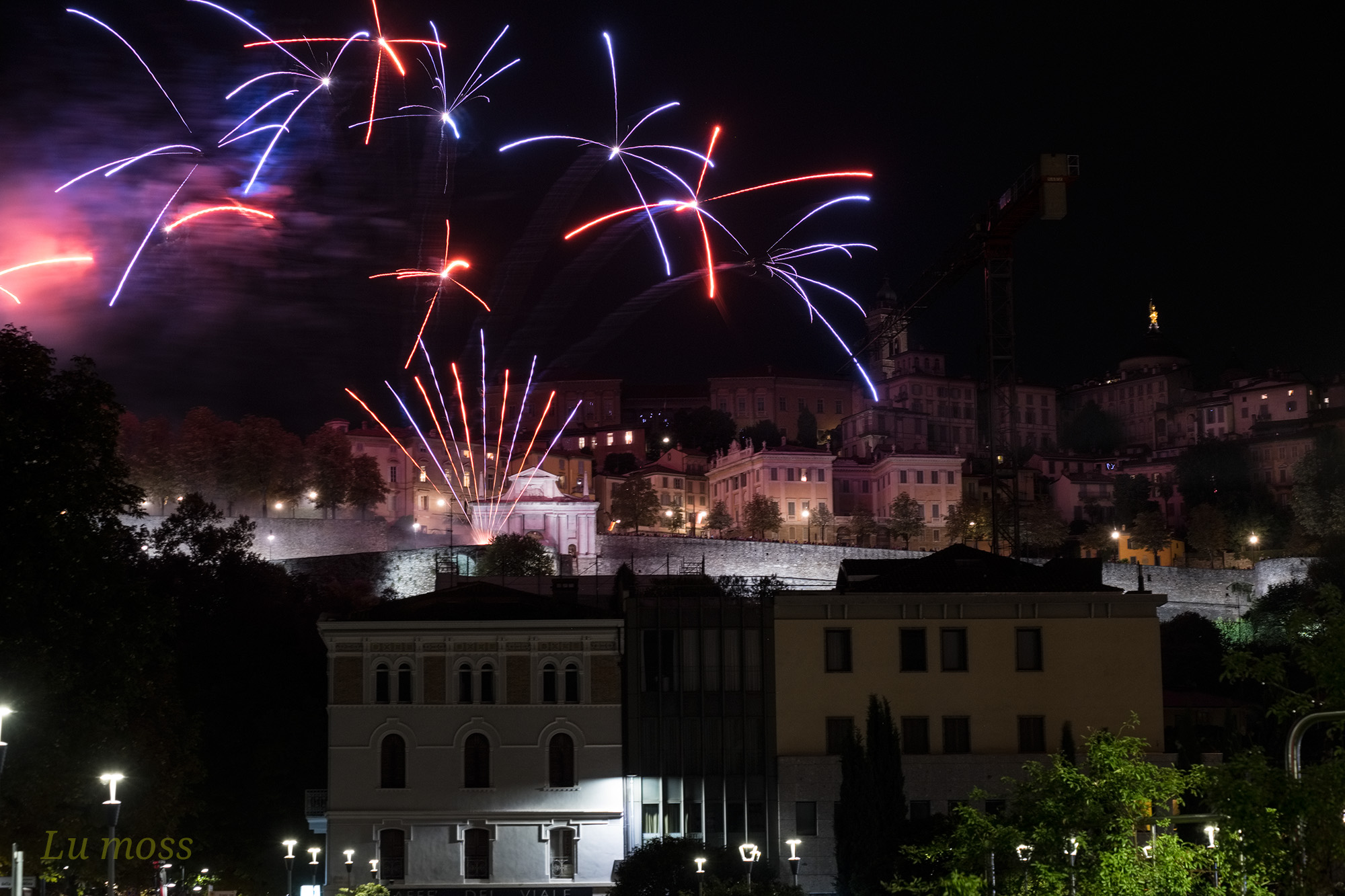 Fireworks in Bergamo 2