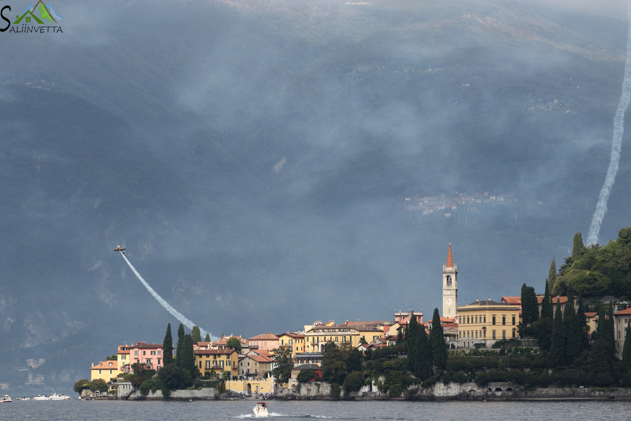 Frecce Tricolori a Varenna (Lc)