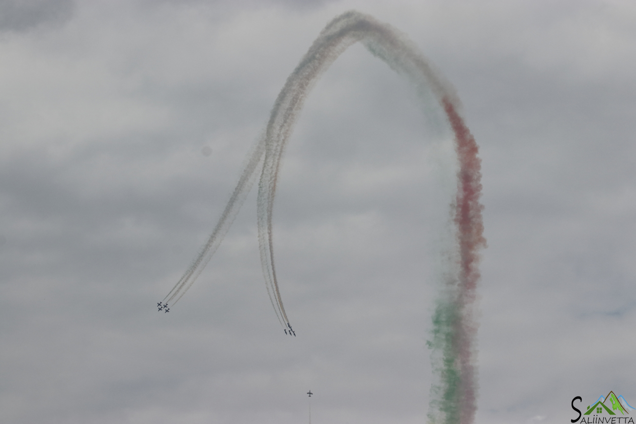 Frecce Tricolori a Varenna (Lc)