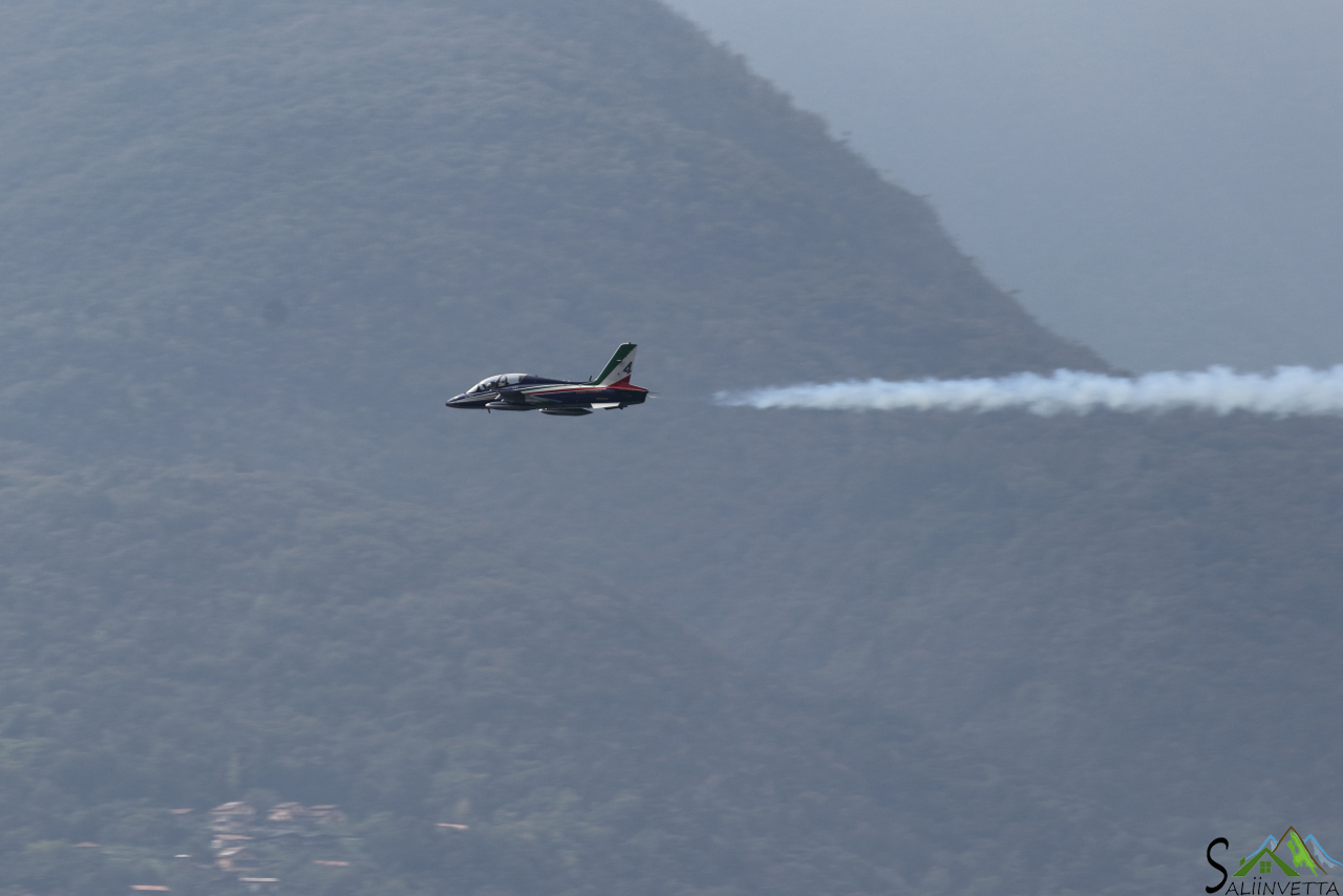 Frecce Tricolori a Varenna (Lc)