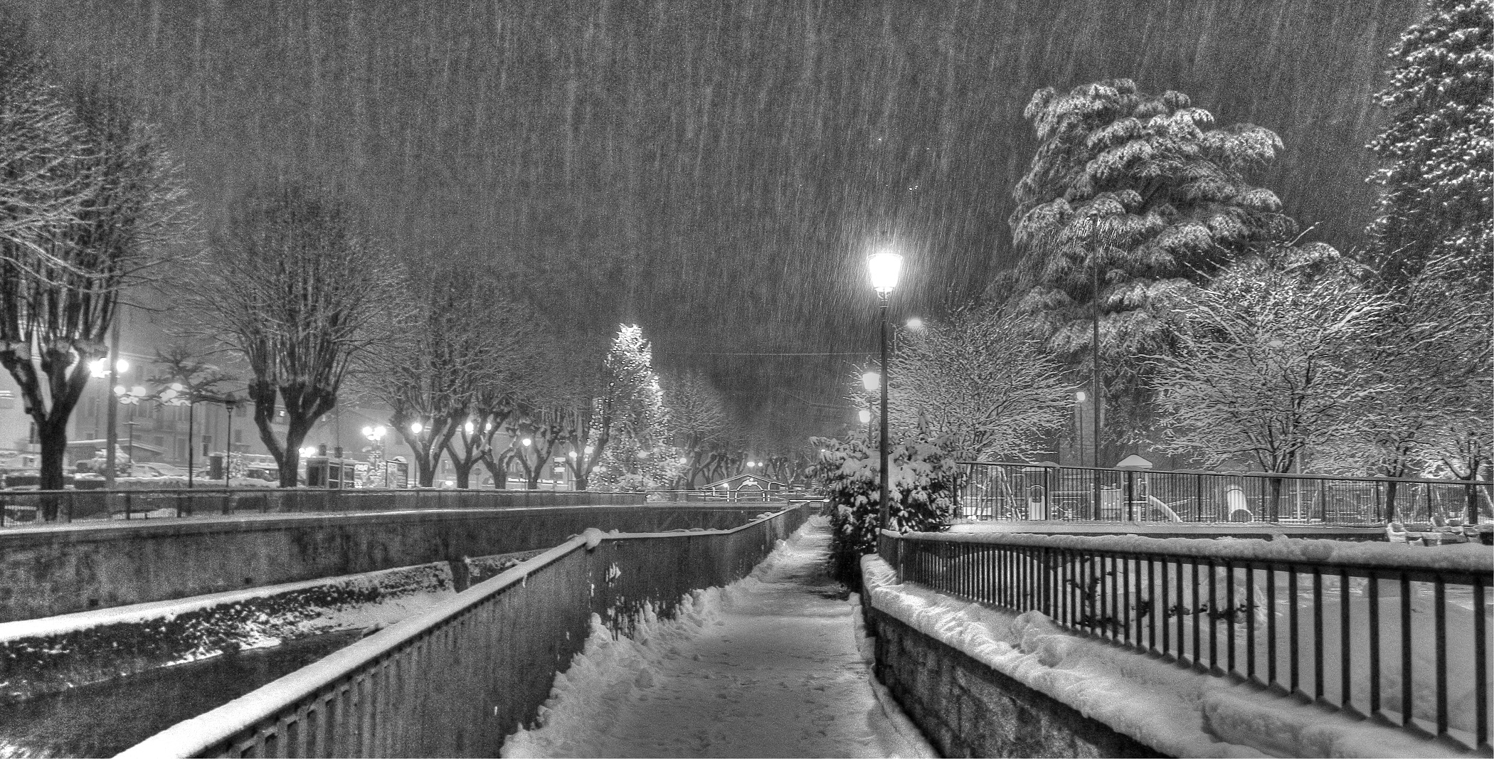 Winter in the country