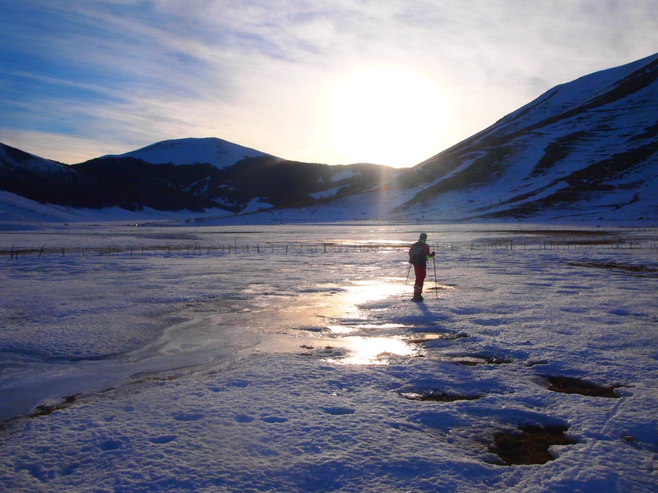 attraversando pian grande