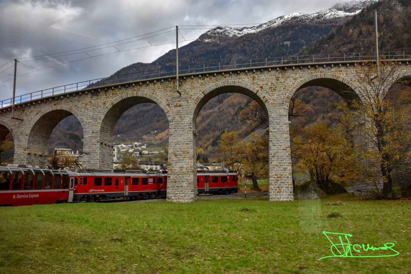 Bernina Red Train