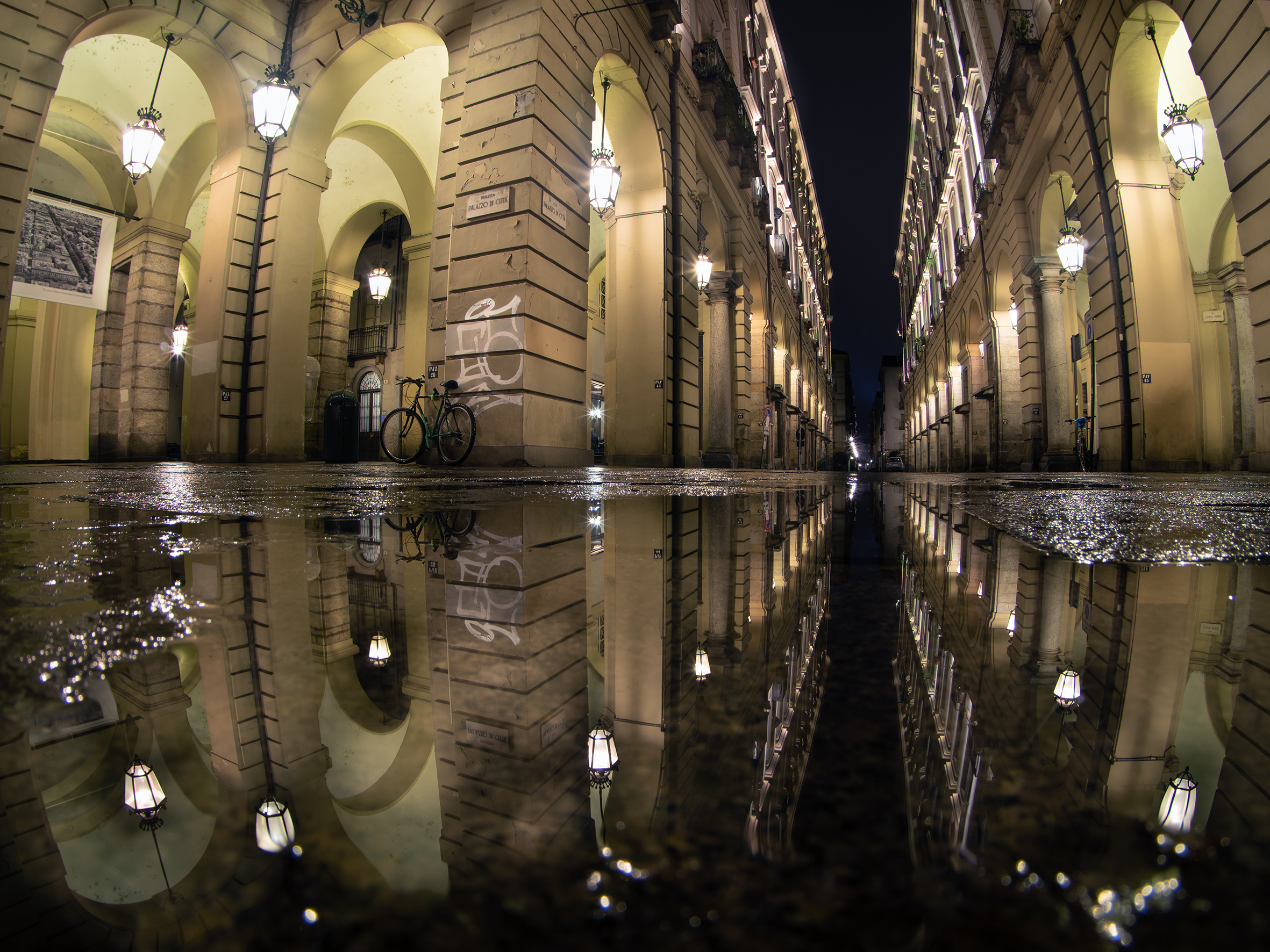 Street Palace of Town