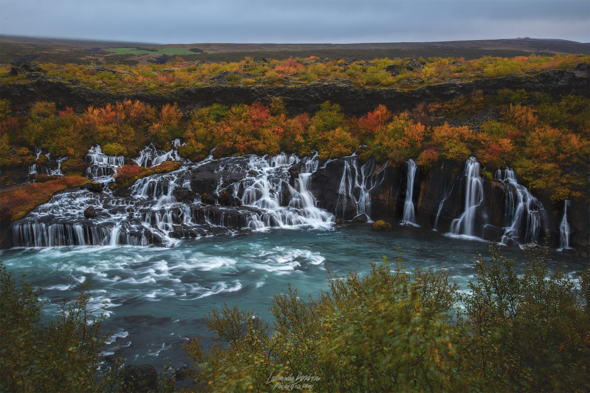 Hraunfossar, New