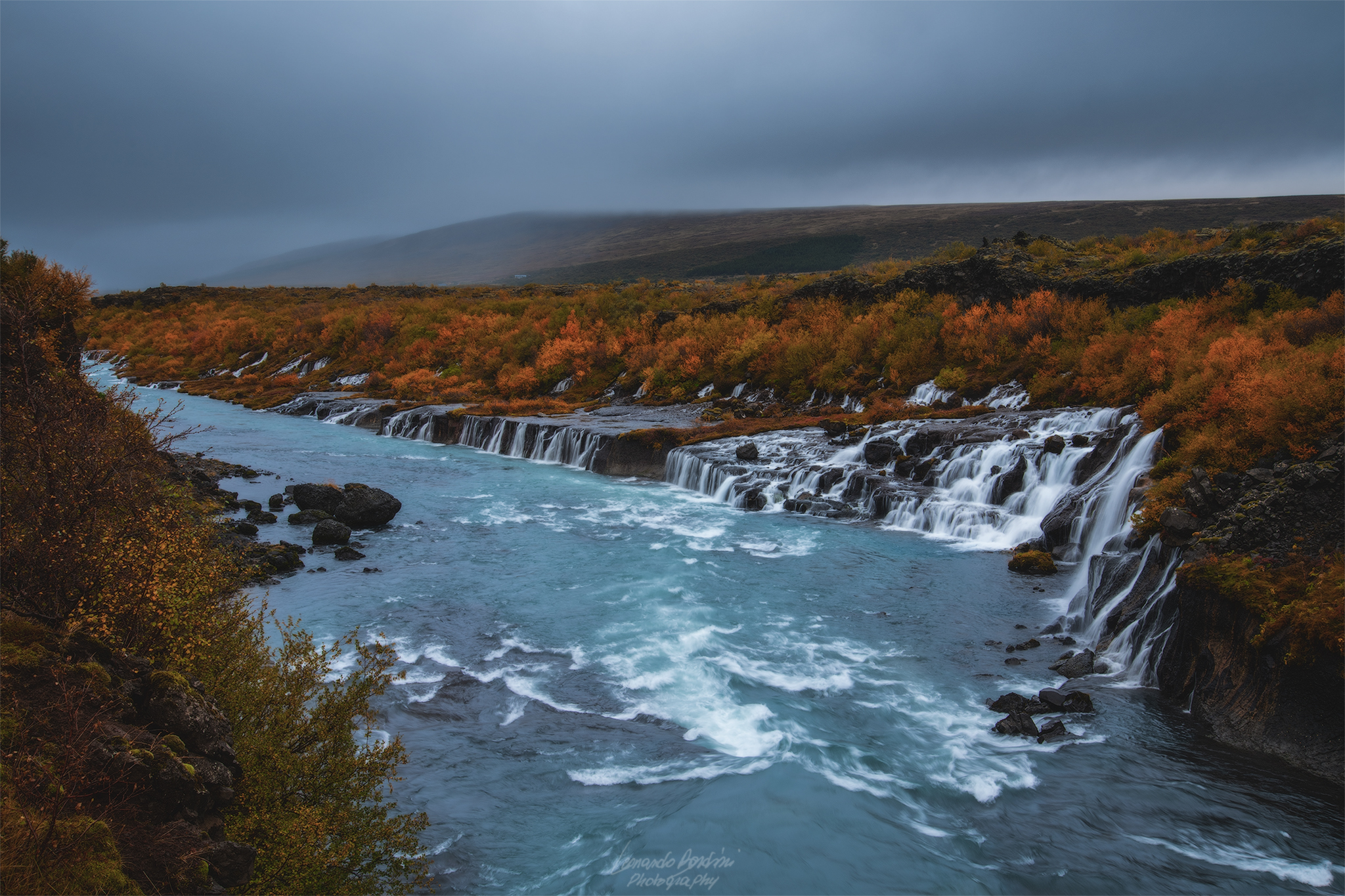 Hraunfossar, New