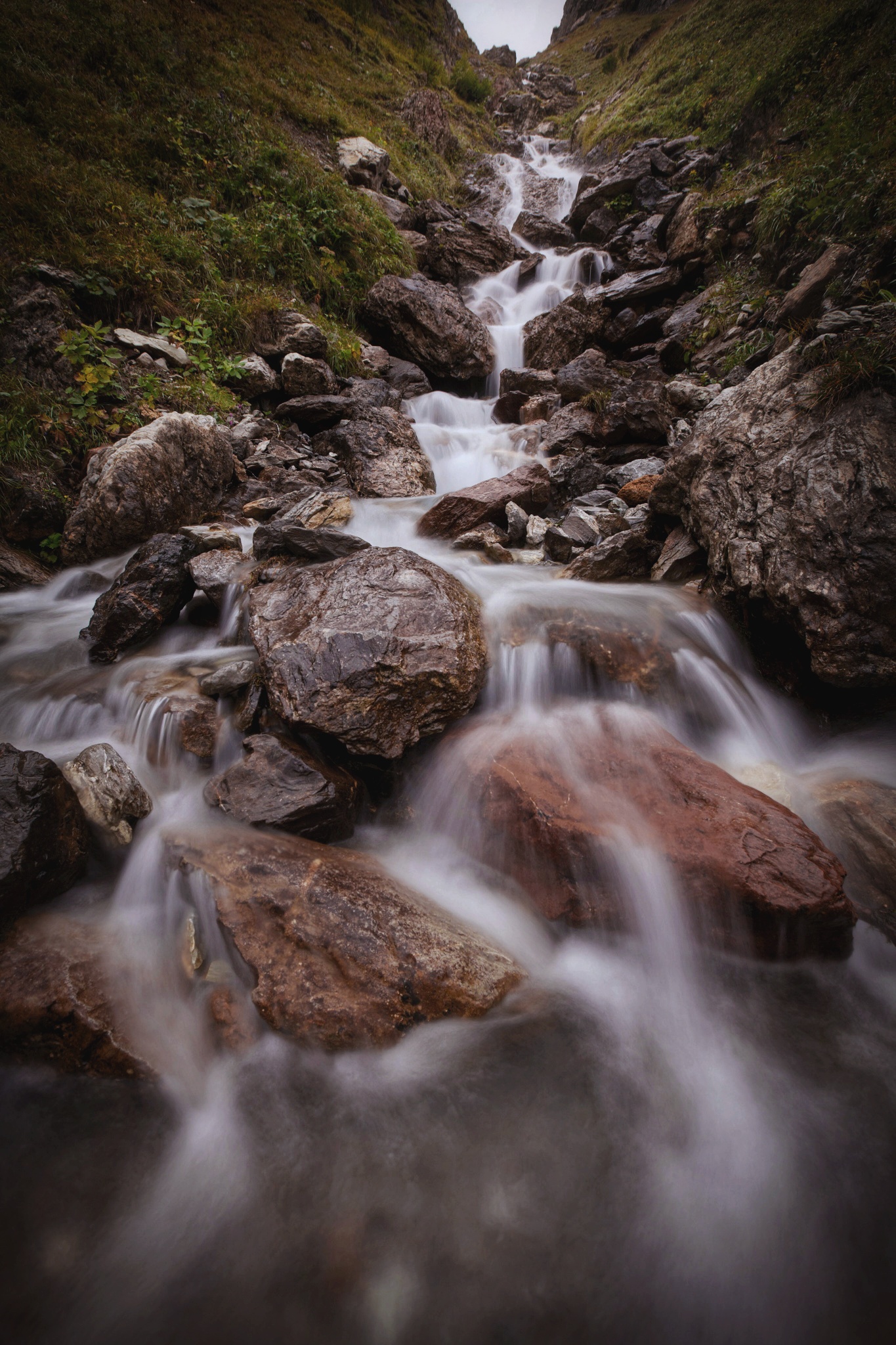 Waterfall in Nenzinger Himmel