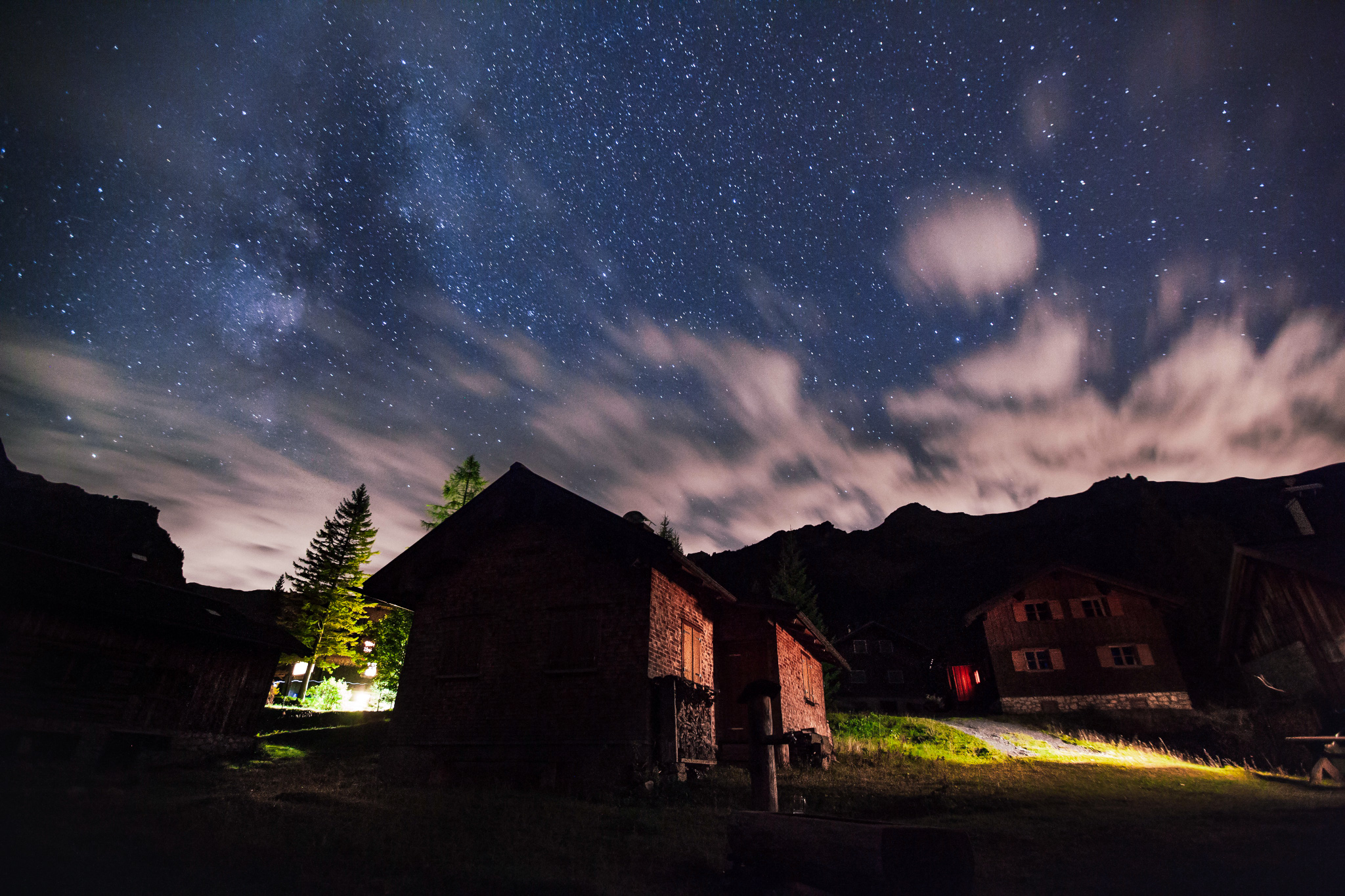 Milky way in Nenzinger Himmel