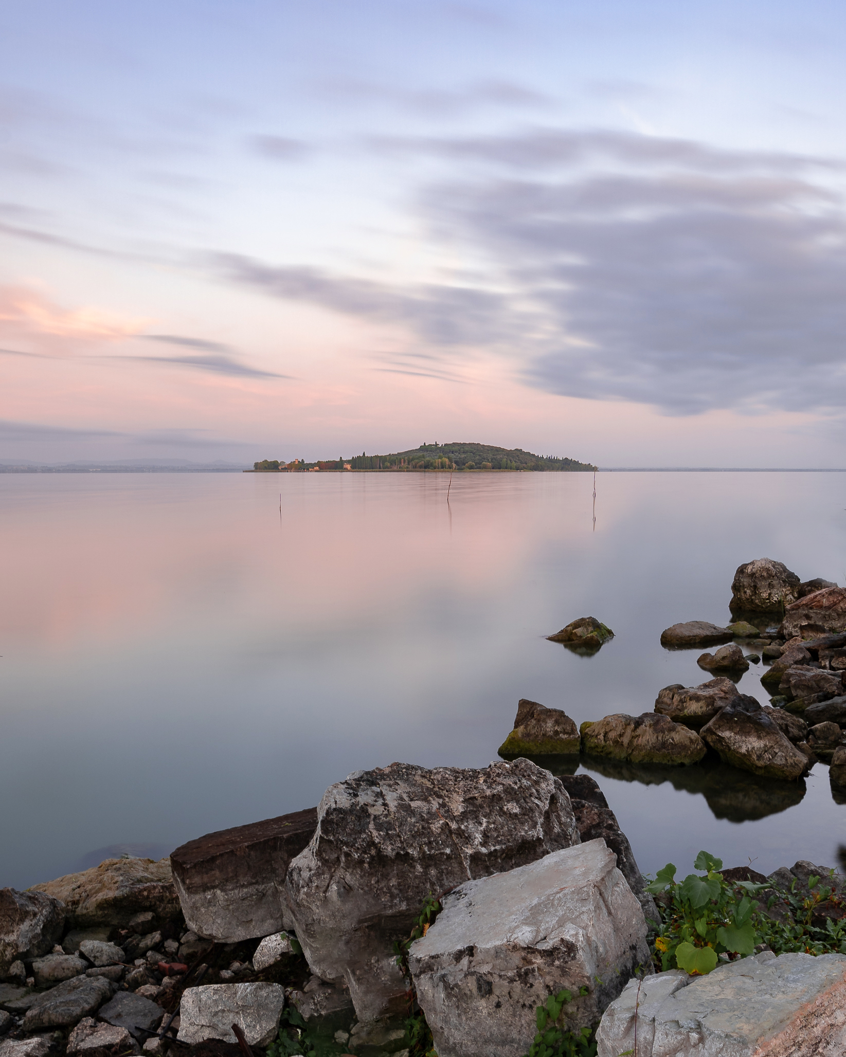 Sunrise on Polvese Island