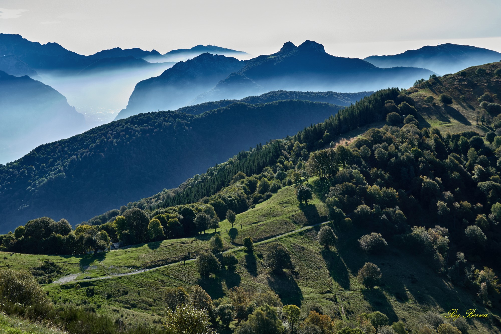 Glimpse from Mount San Primo
