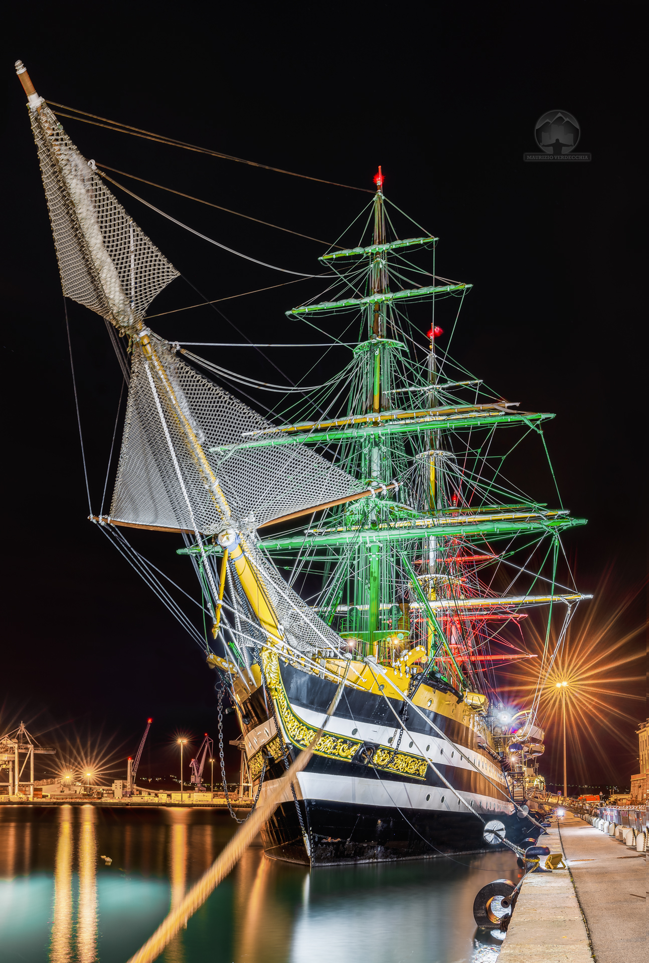 The Amerigo Vespucci - Mortal Night Hdr