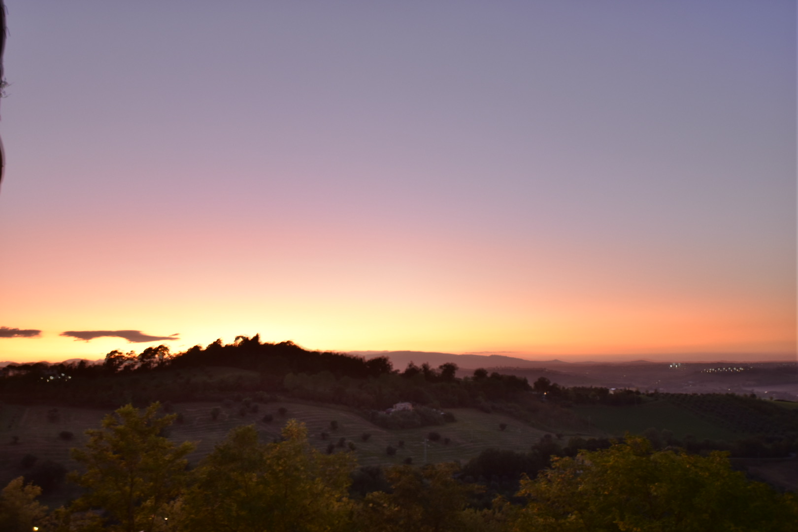 Sunset from terrace 3