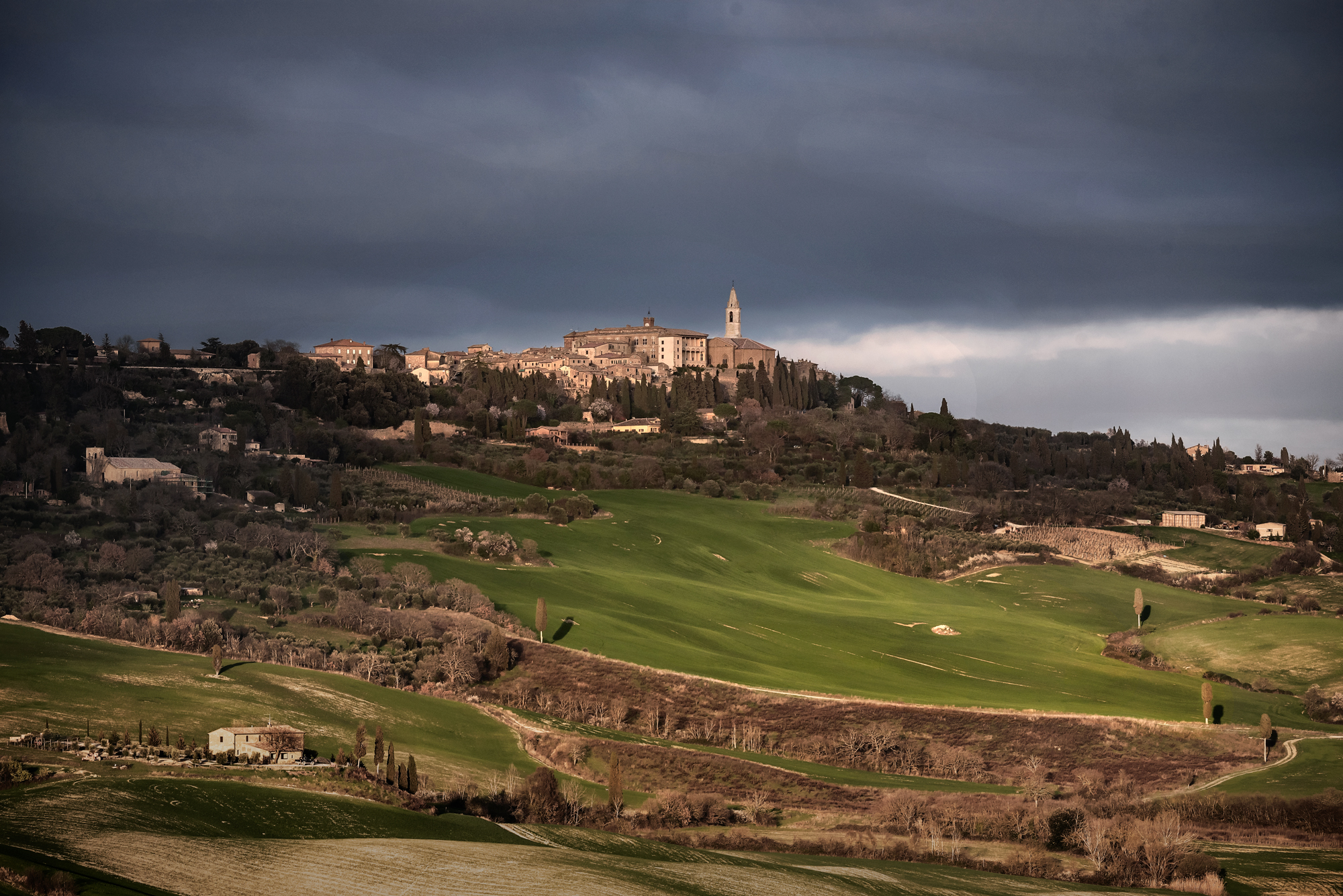 Tra Pienza e San Quirico d'Orcia
