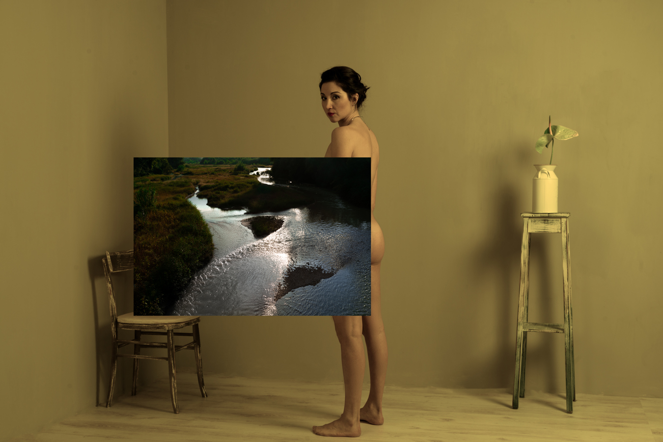 A portrait of a river