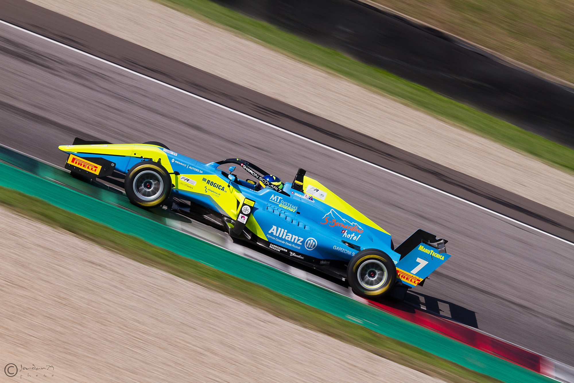 Women behind the wheel...  Sharon Scolari!