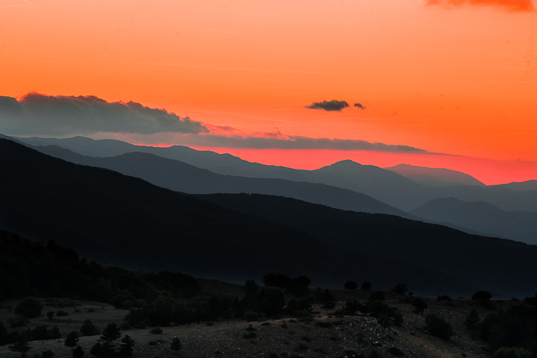 Tramonto marsicano 1