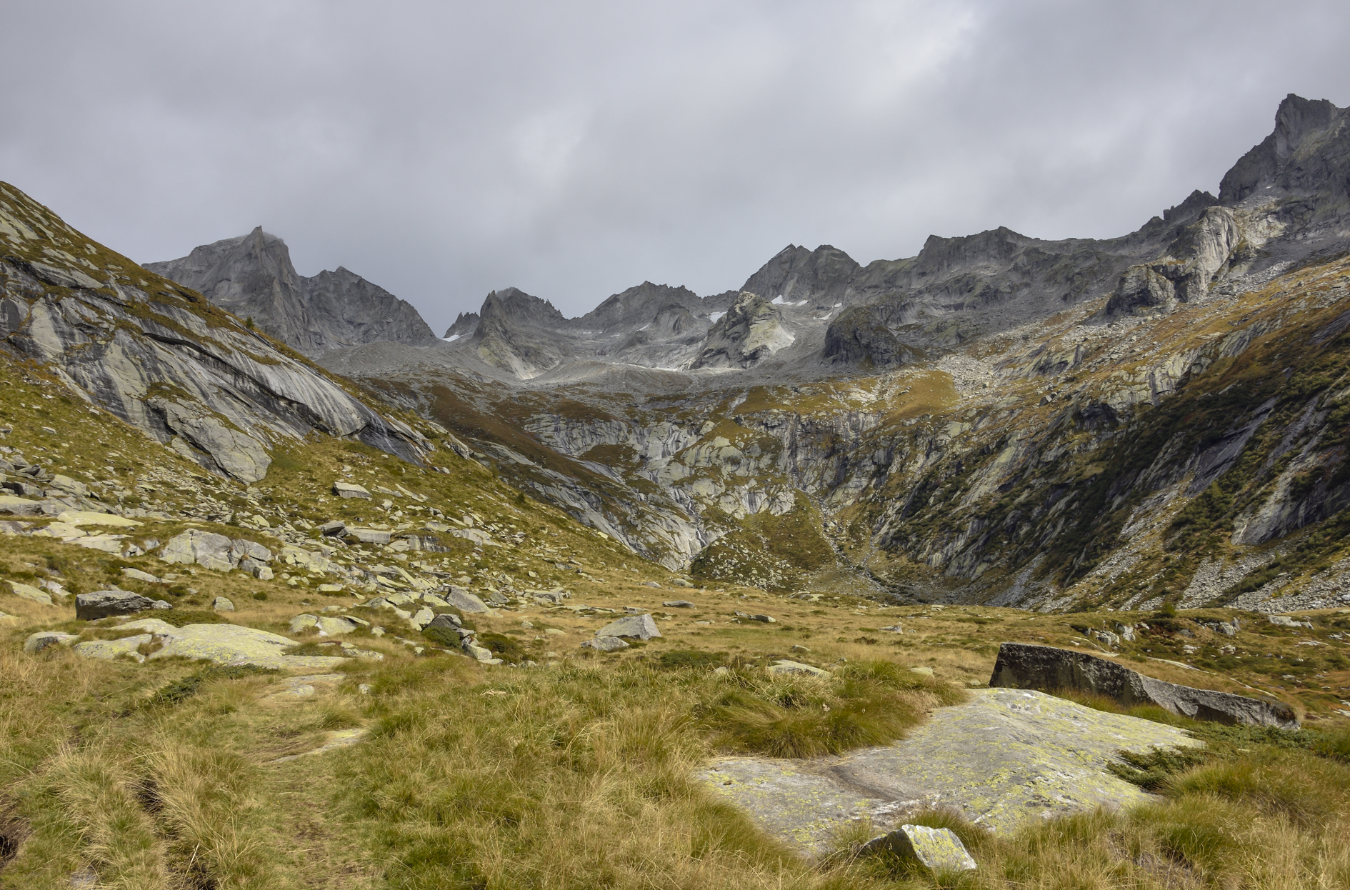 anfiteatro dell'alta Val Porcellizzo