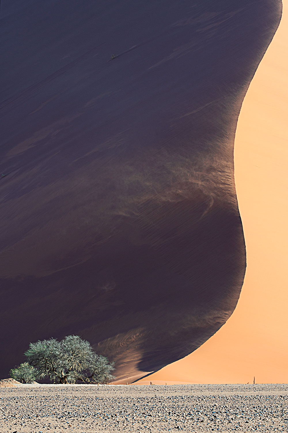 Duna a Sossusvlei al tramonto  - Namibia