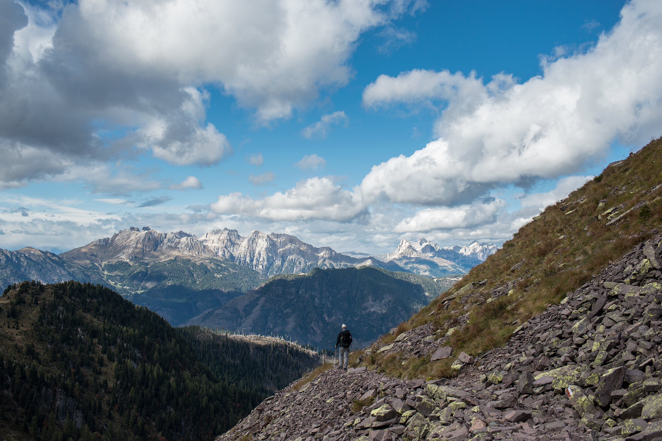 Uno sguardo alle Dolomiti
