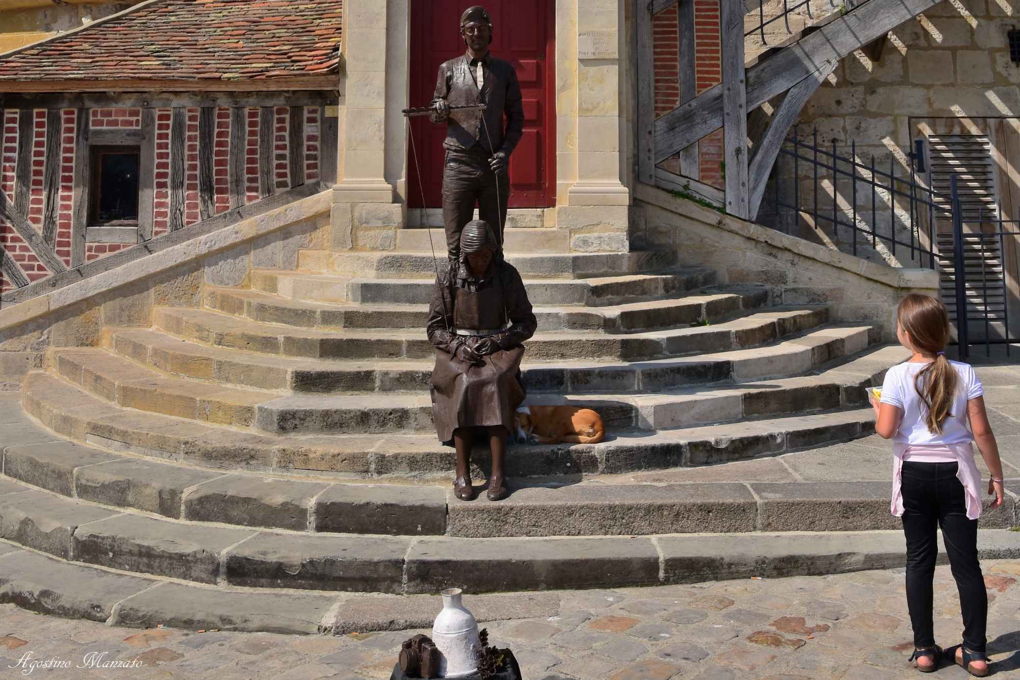 La statua di cioccolata... eppur si muove!