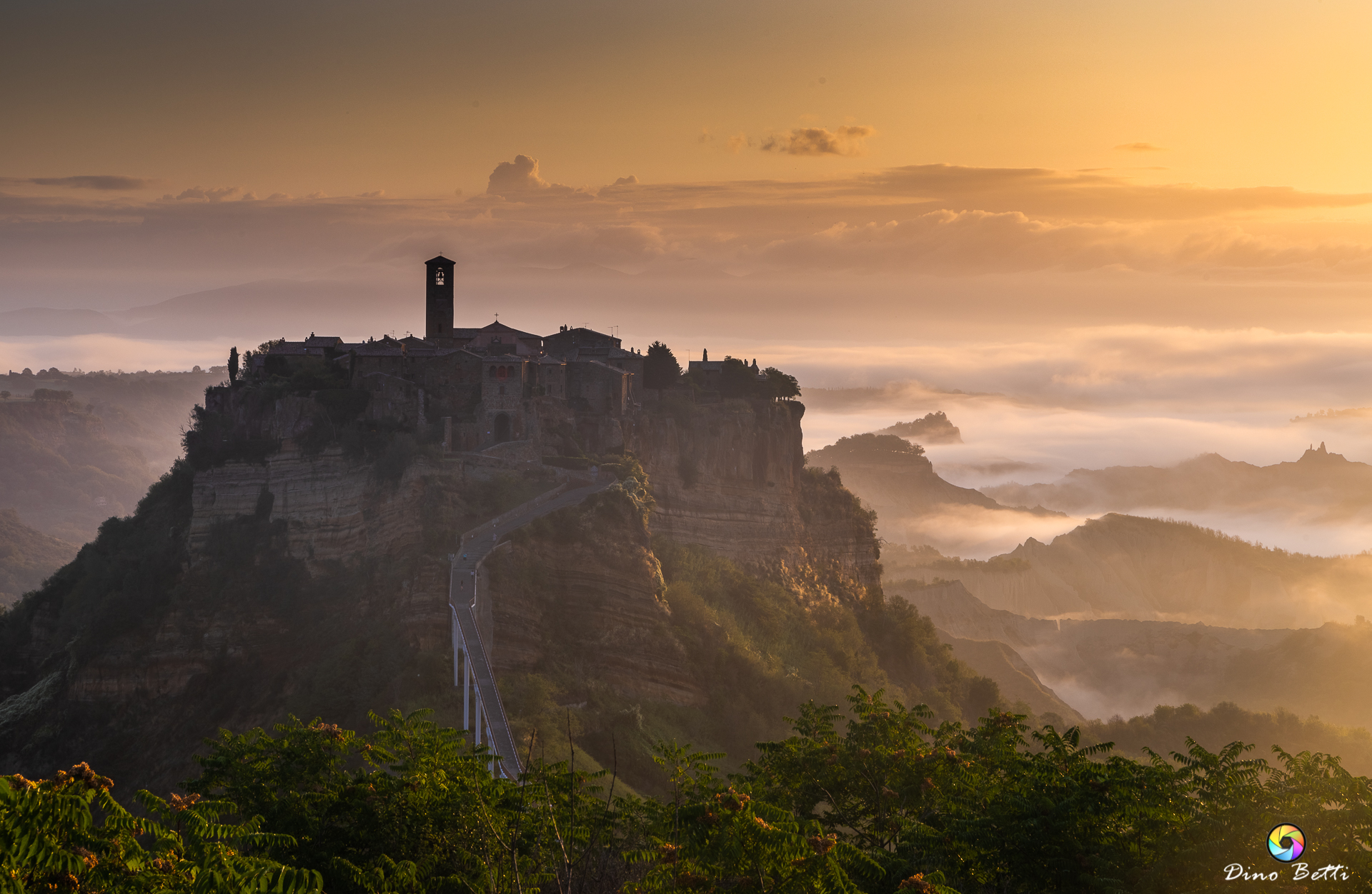 Civita all'alba