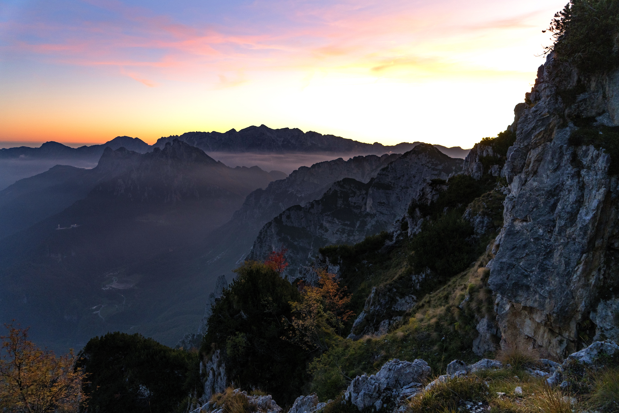 Sunset Small Dolomites
