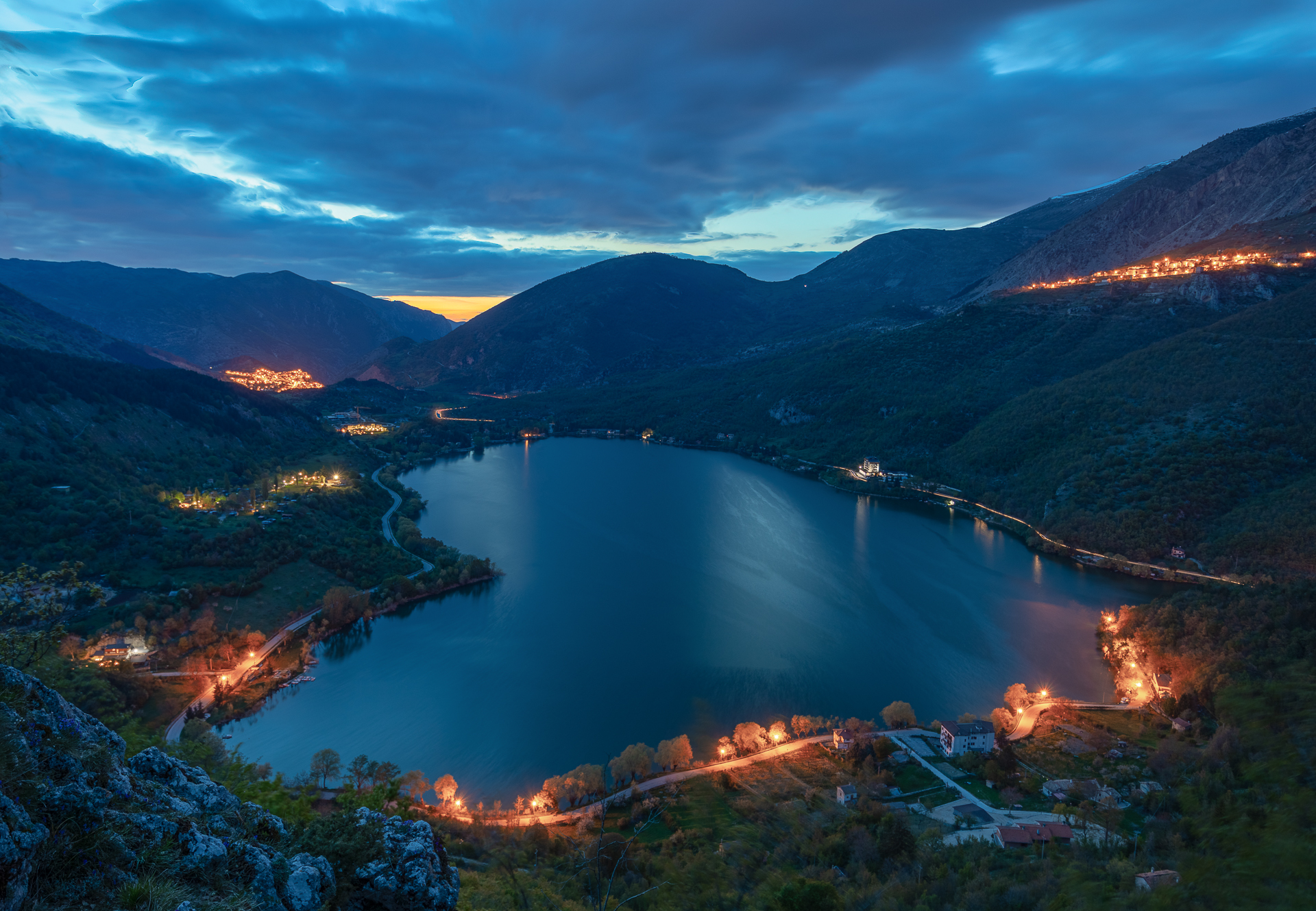 Lago di Scanno, al sentiero del Cuore