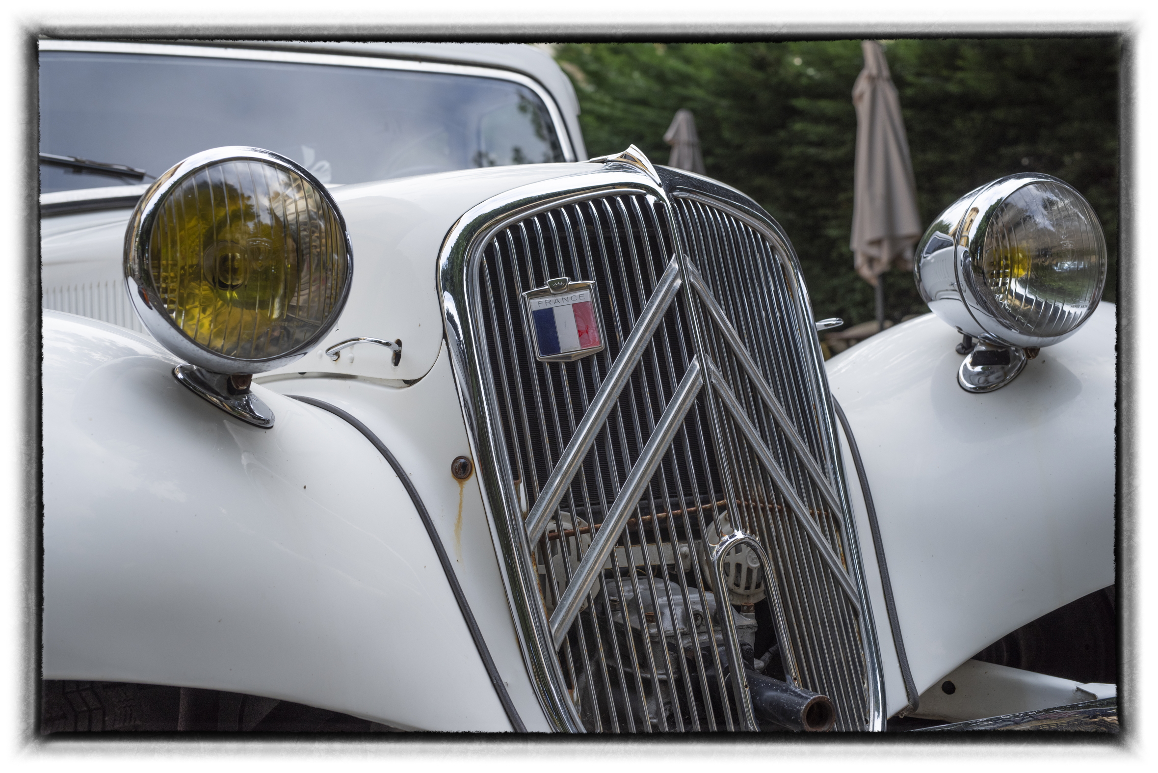 Detail of a 1930s Citroen