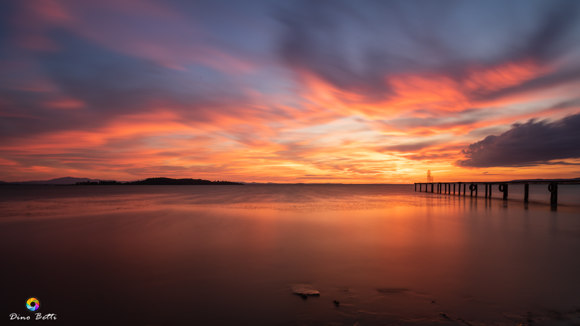 Spettacolo al tramonto