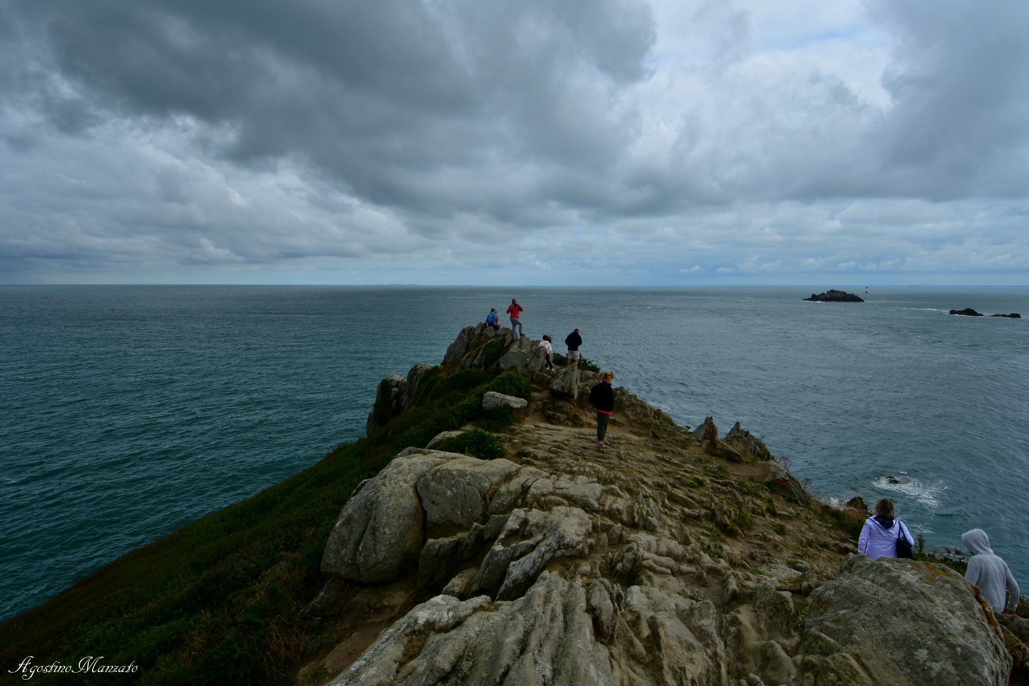 Le Pointe du Grouin s'insinua nell'Atlantico